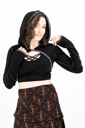 Warmth Retention Pixie Shrug w/Piping