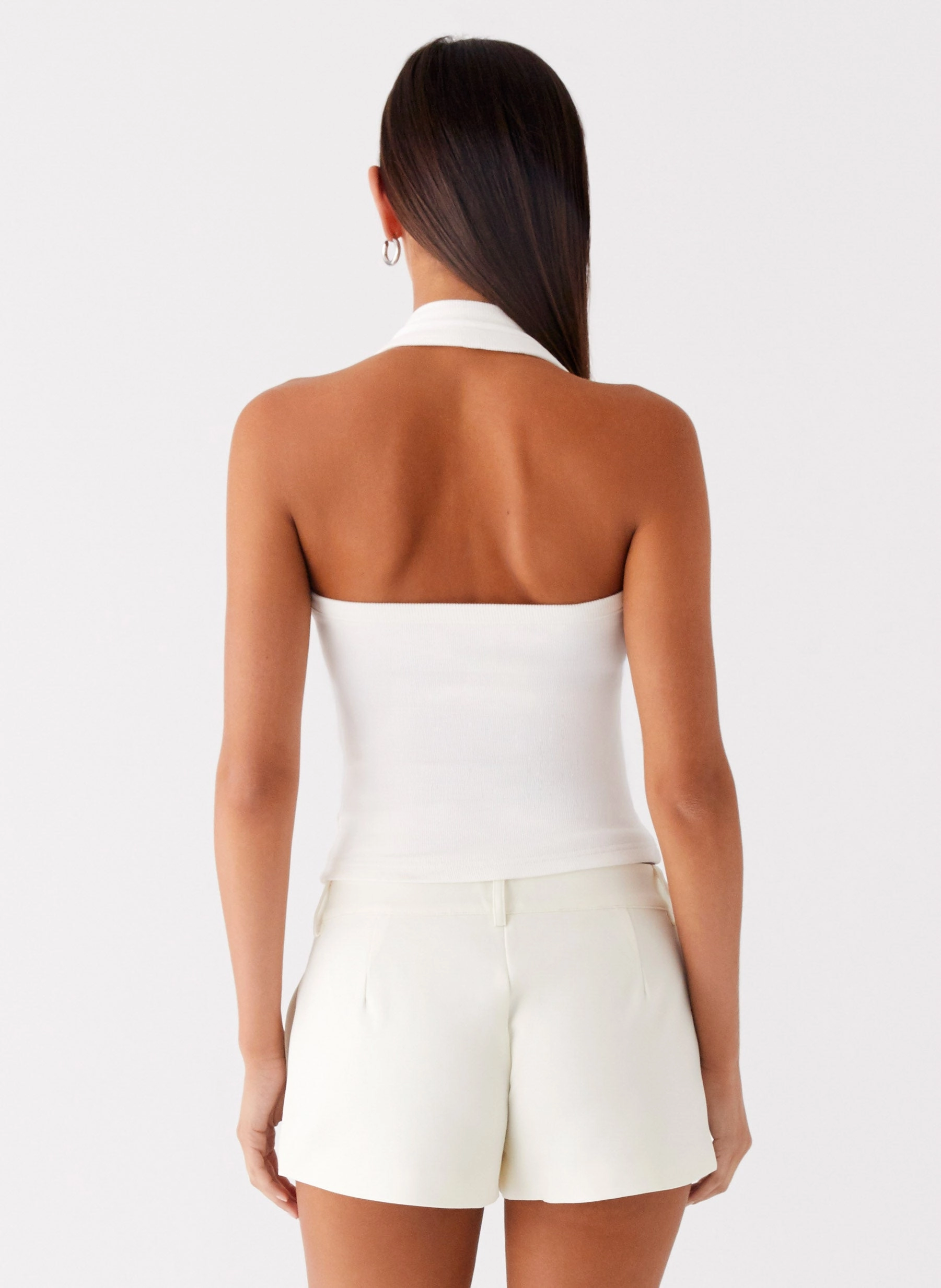 Tough Flex Oslo Mini Shorts - Ivory