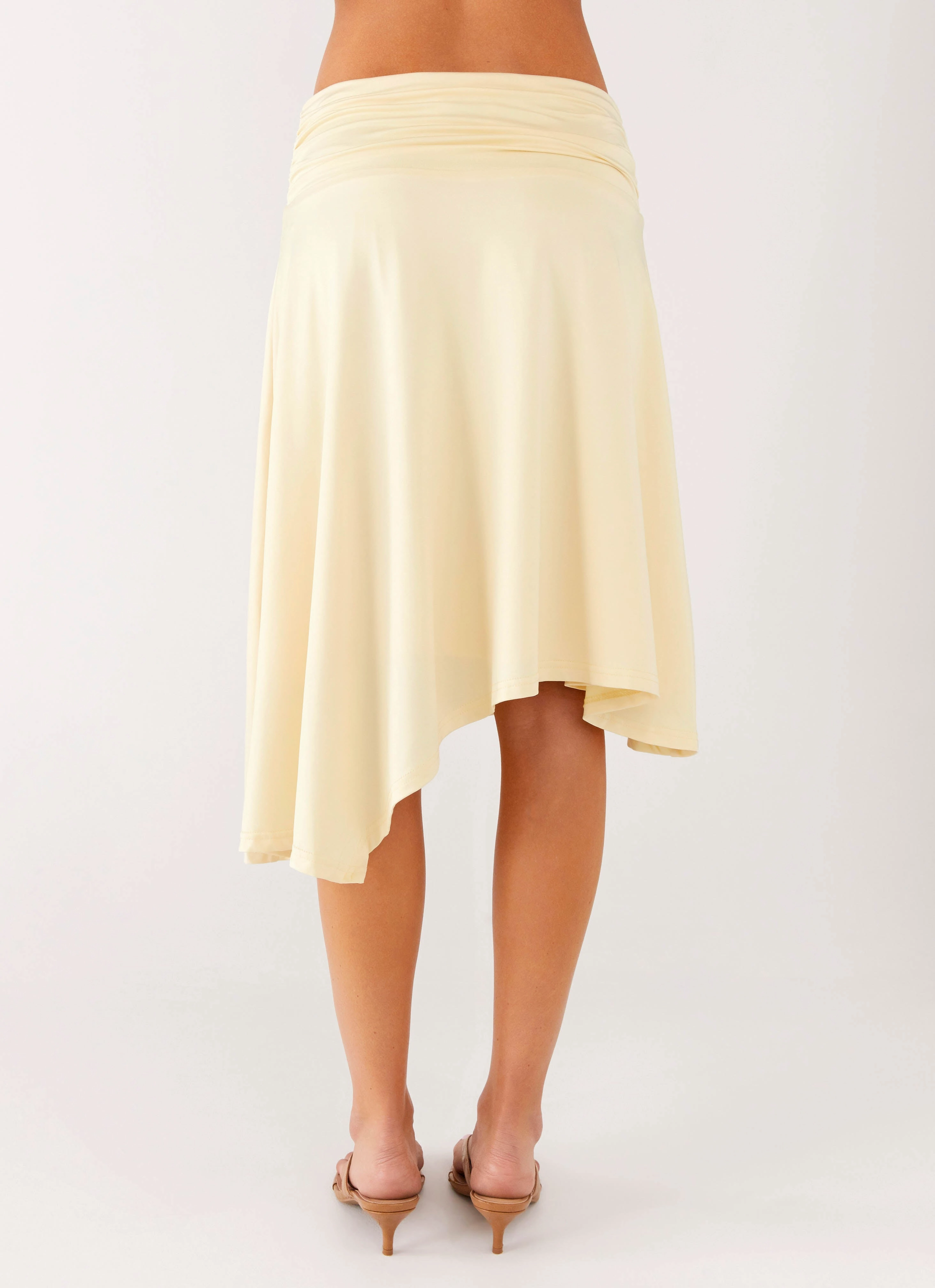 Brisa Midi Skirt - Butter Essential Fit