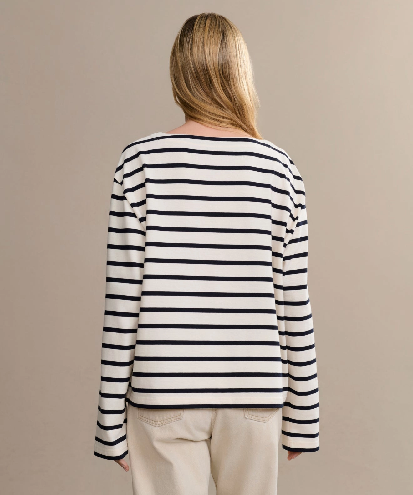 Claude Long-Sleeve Tee GarmentDyed Durable Chainstitch