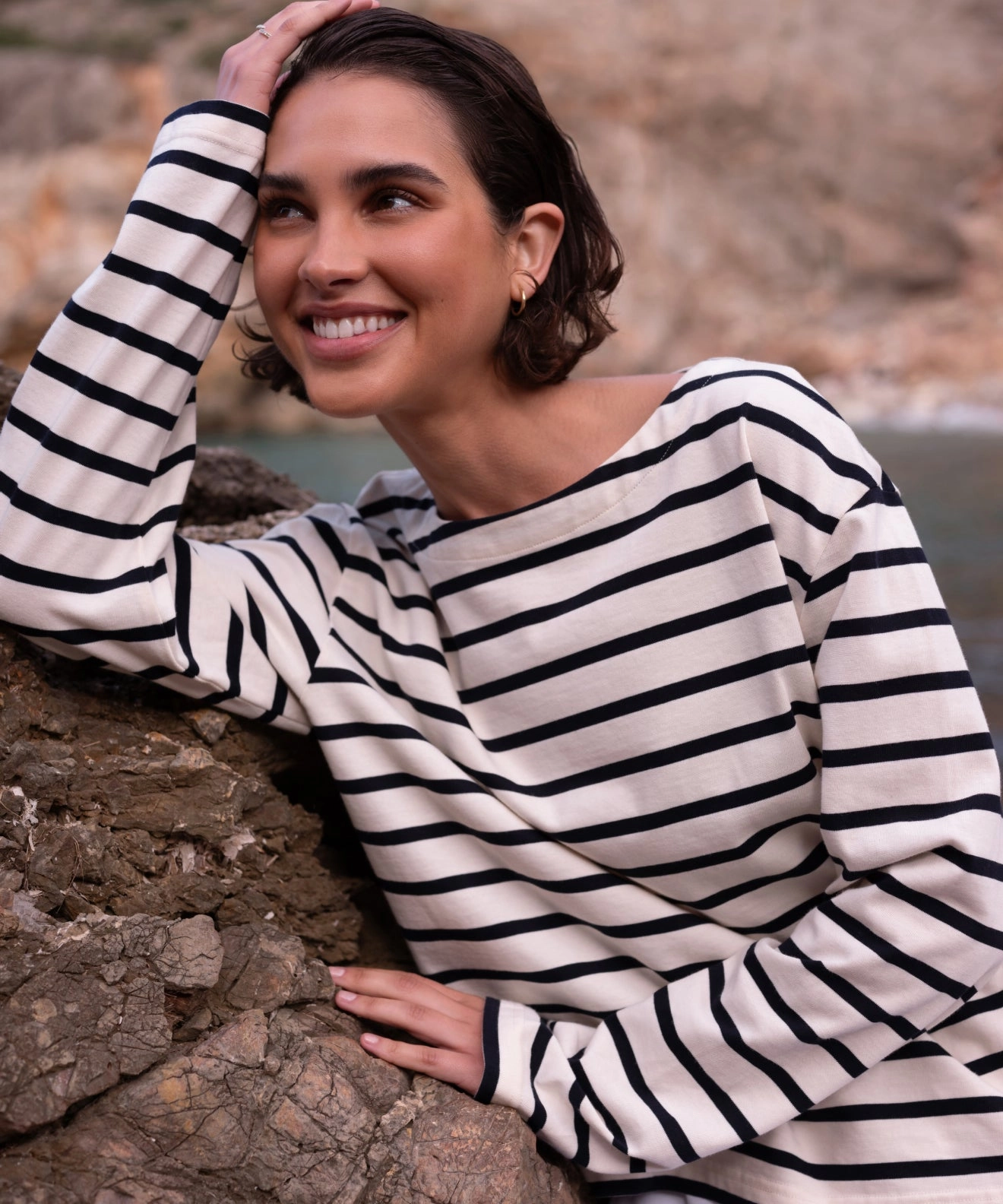 Claude Long-Sleeve Tee Sun Protection Fabric