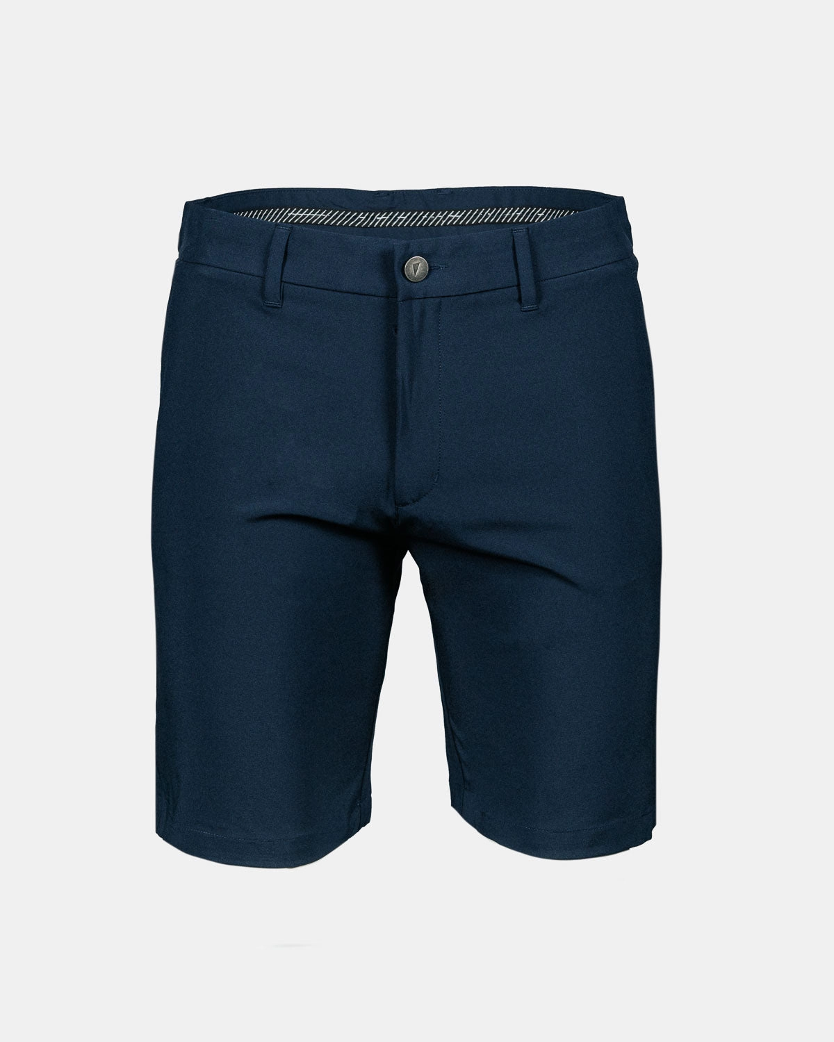 Men's Navy Blue Golf Shorts Ripstop Fabric Technology Comfort Cushioning