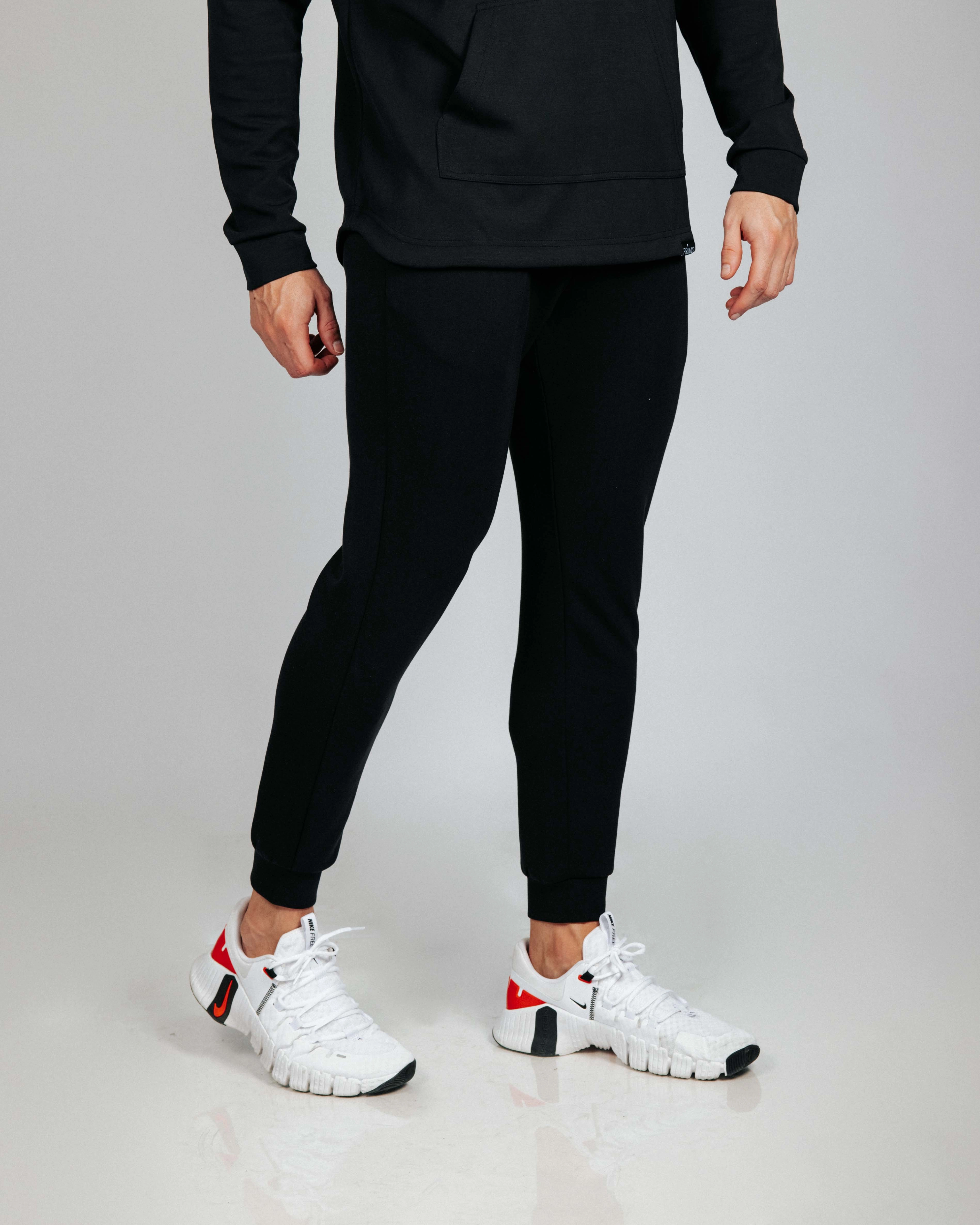 Men's Black Recovery Joggers NonSlipInnerGrip