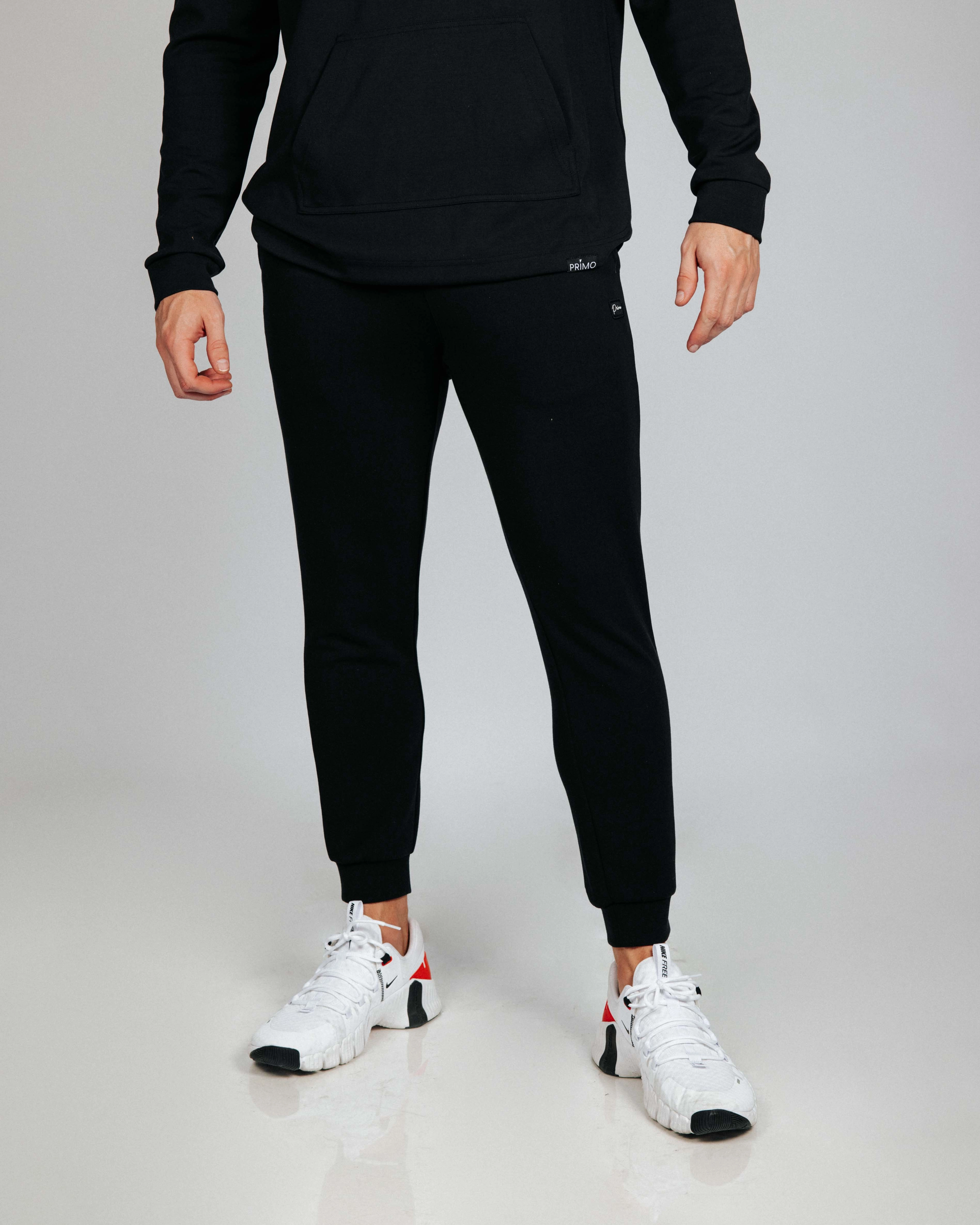 Comfort Flex Men's Black Recovery Joggers