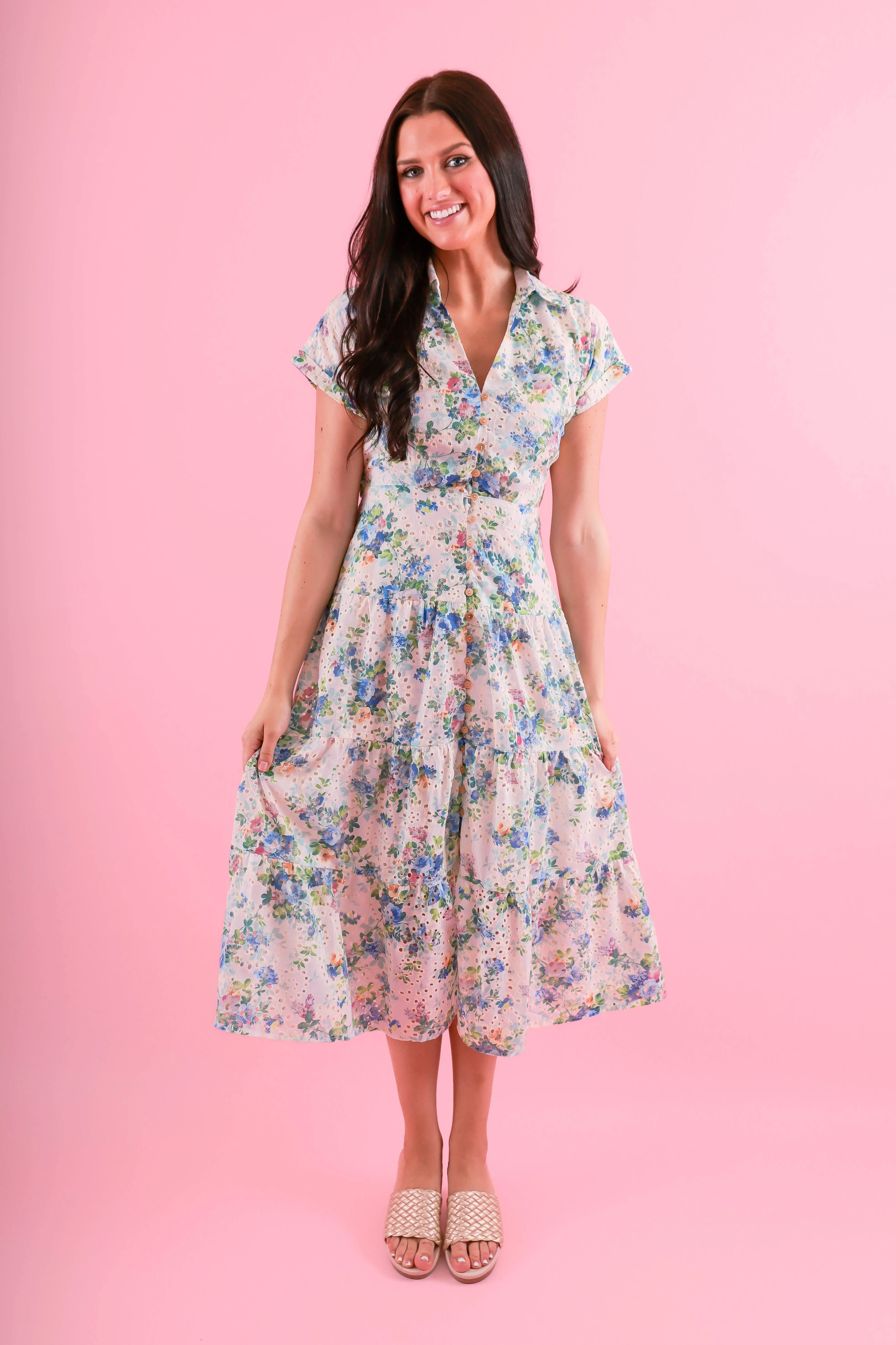 Side-Slit In My Chapter Midi Dress
