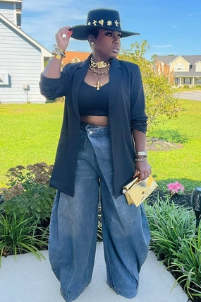 Not So Basic Boyfriend Blazer Classic Fit Cut