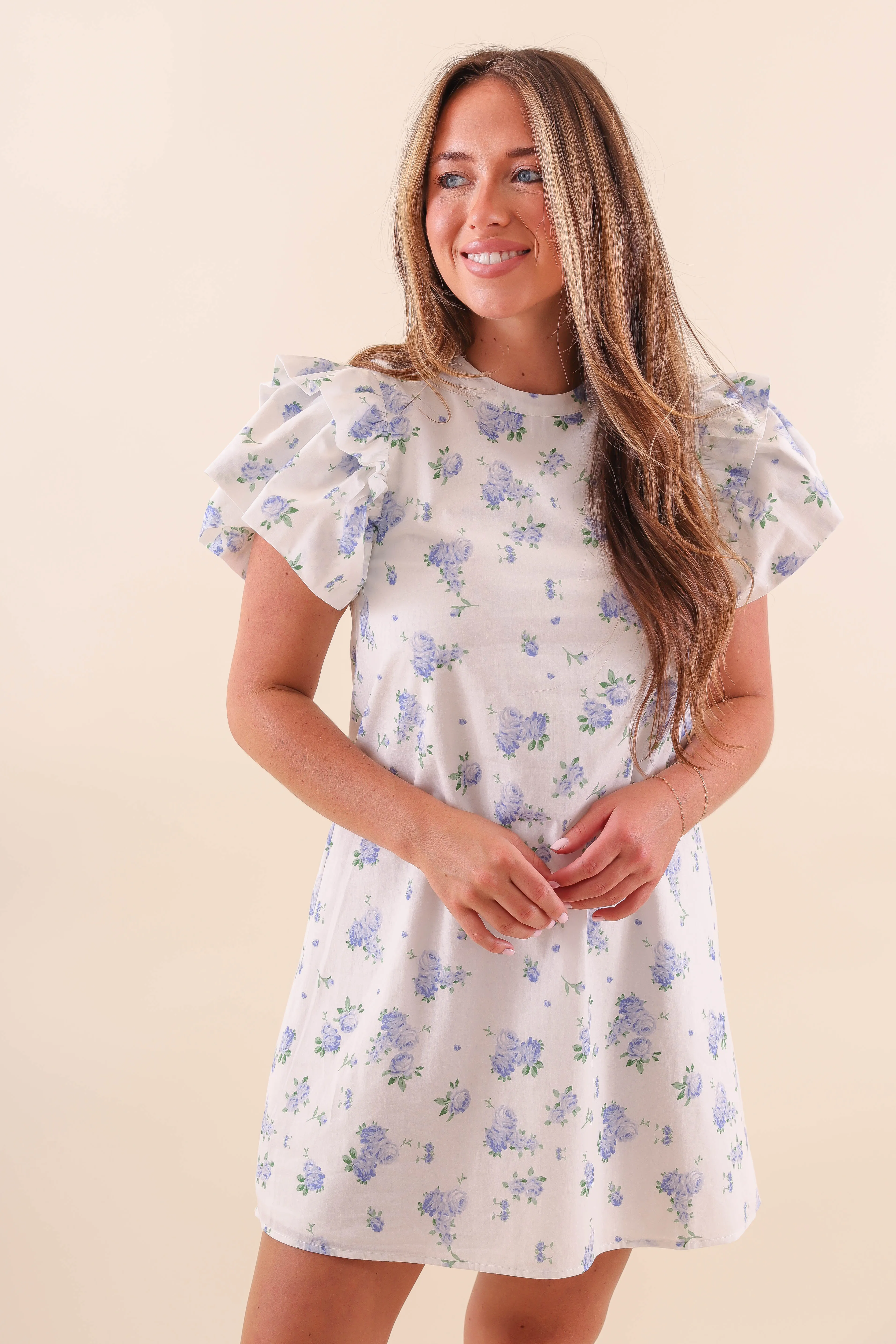 Nurturing Spirit Shift Dress Embroidered Fabric
