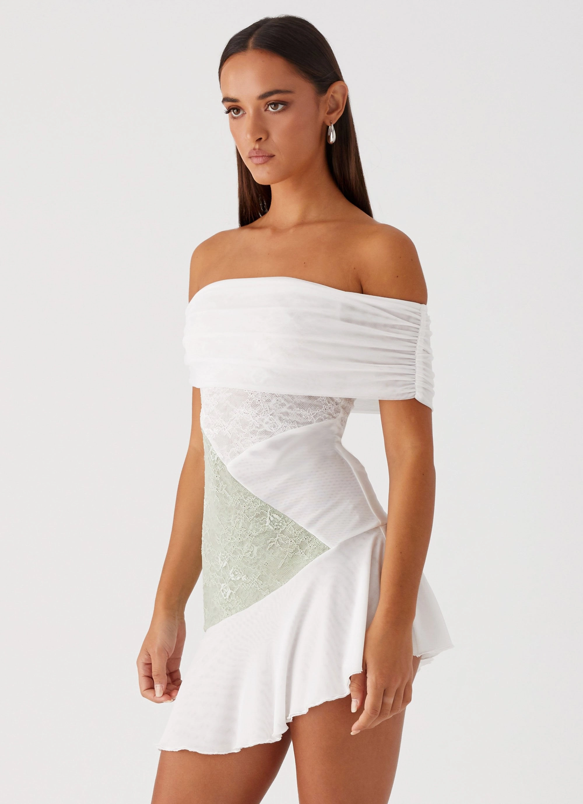 Ocean Road Mini Dress - Multi Smart Layering Elegant Motion