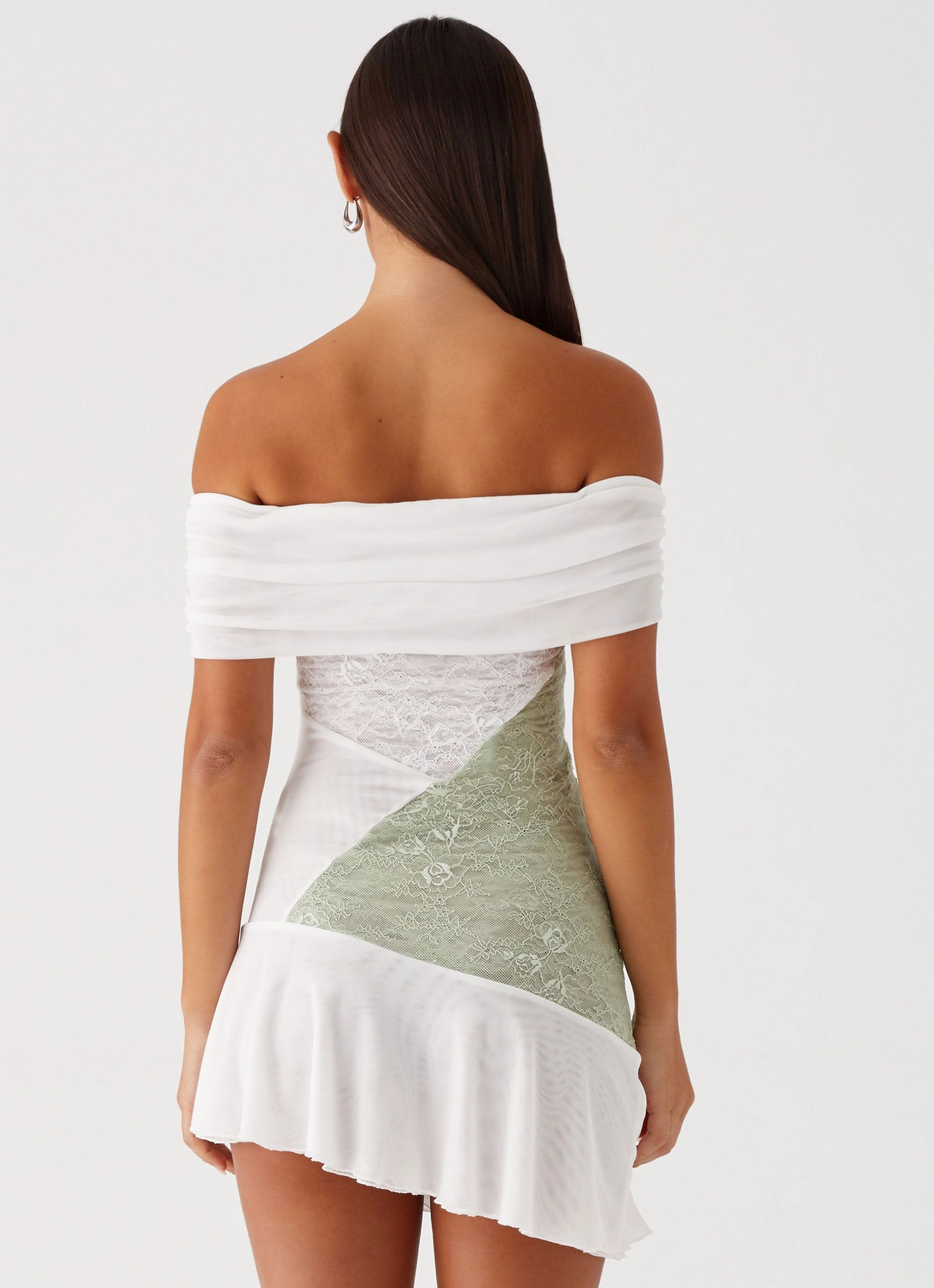 Pure Shape Classic Motion Ocean Road Mini Dress - Multi