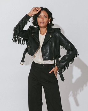 Outdoor Leisure Harrison Leather Jacket | Black
