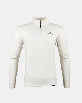 SmoothZipper Shrinkage Prevention Treatment Bone Classic Quarter Zip