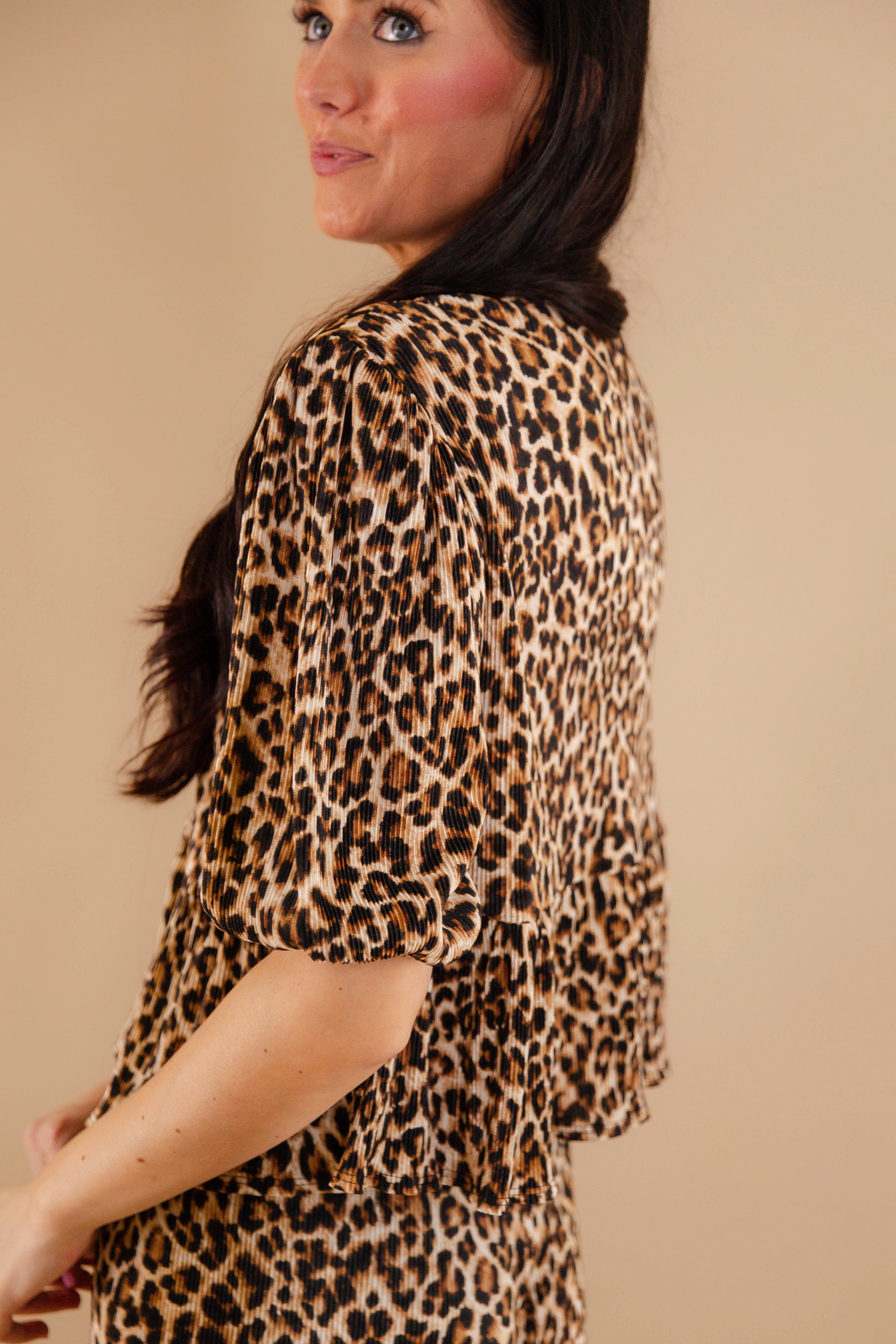 HighStretchElastic More Authenticity Ribbed Blouse