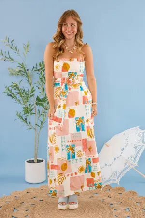 Beauty Zone Versatile Edge On the Sunny Side of Life Maxi Dress
