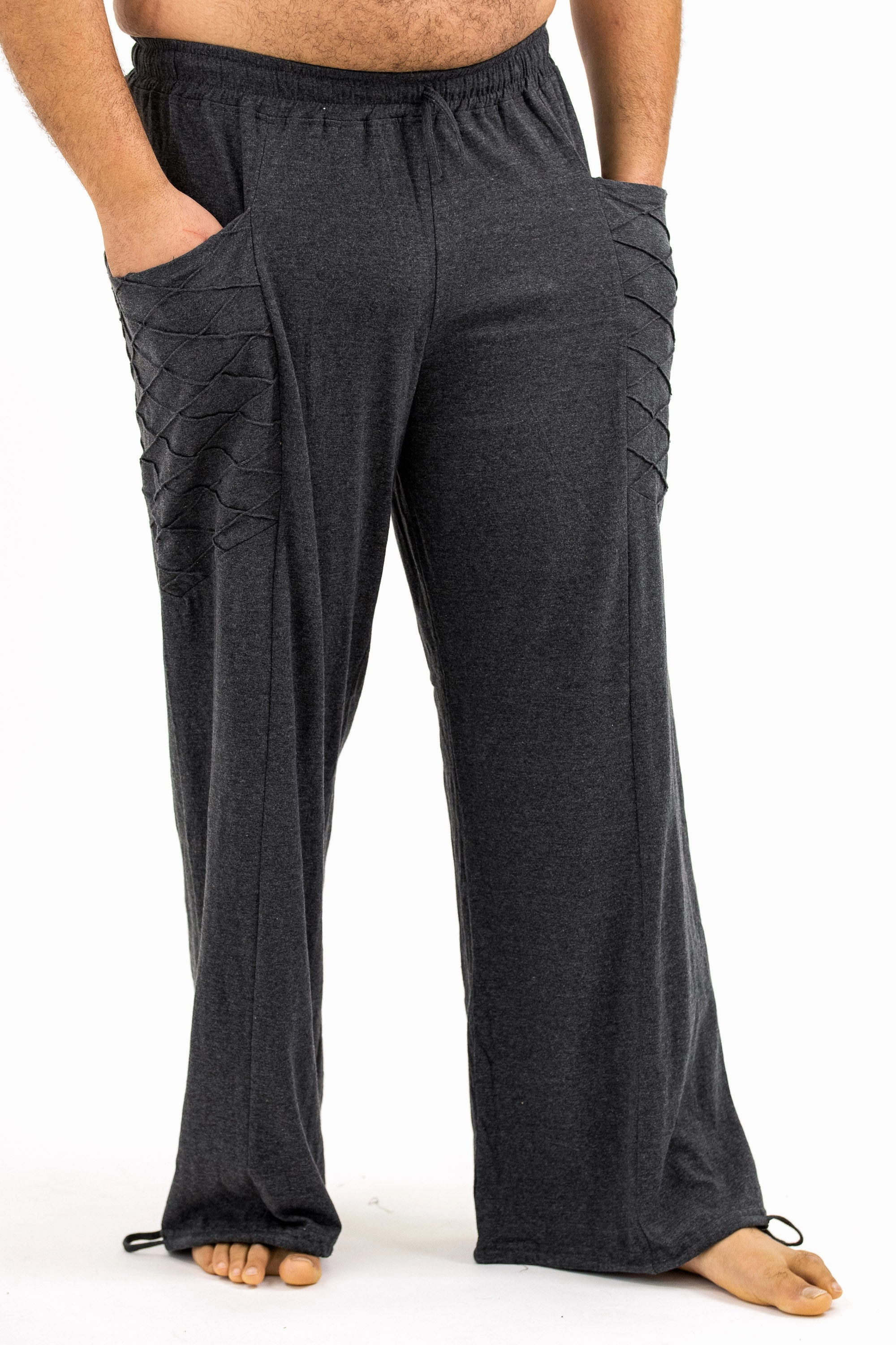 Button front Basic Style Lucid Adjustable Pant