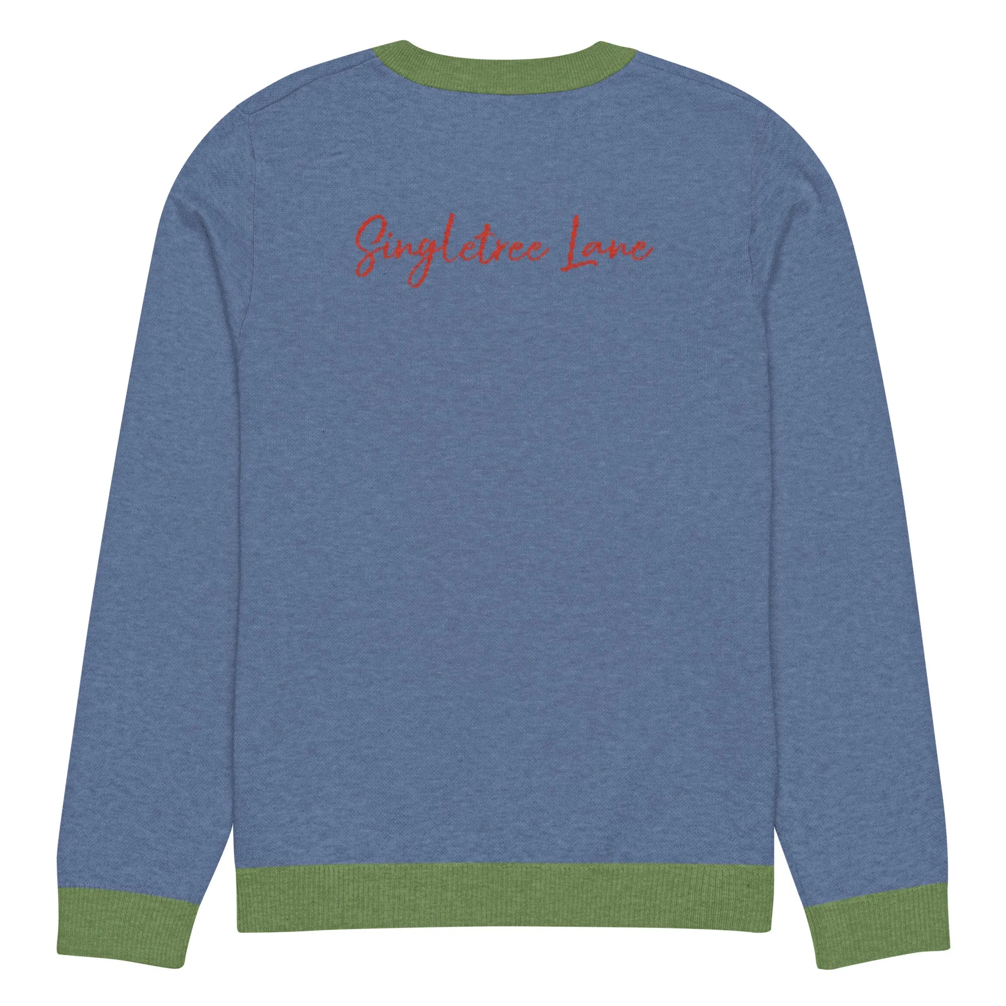 One Horse Rhino Knitted Crewneck Sweater