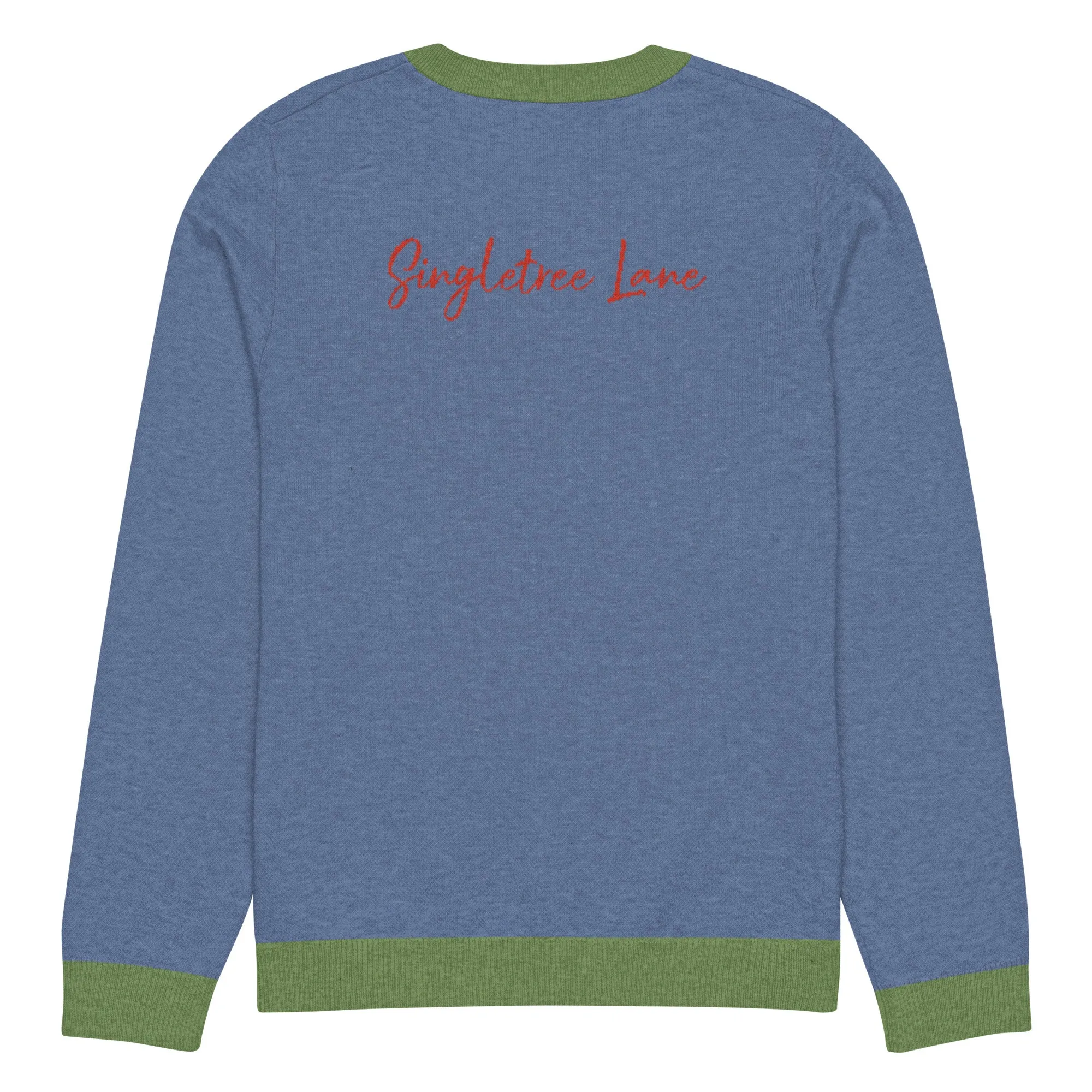 One Horse Rhino Knitted Crewneck Sweater