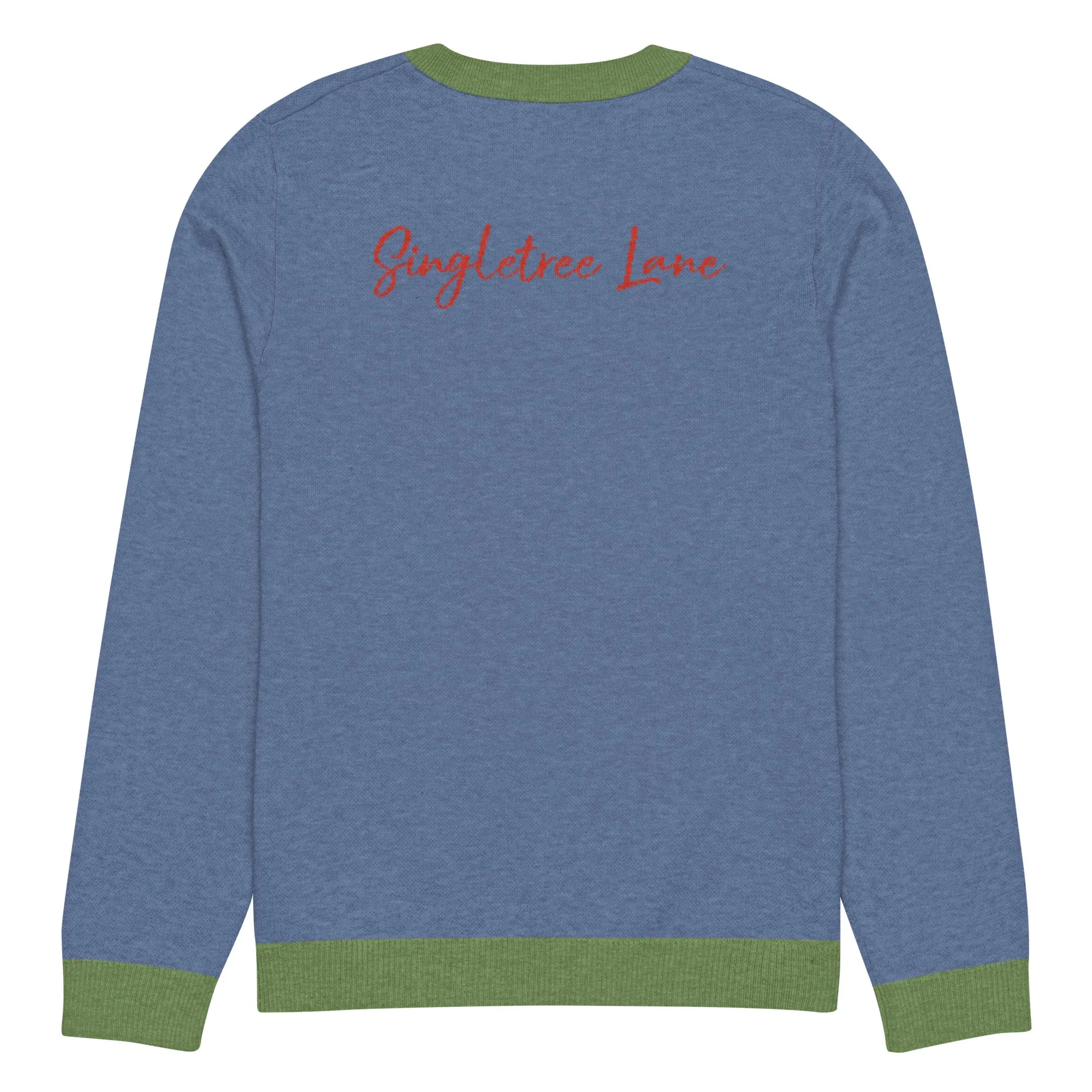One Horse Rhino Knitted Crewneck Sweater