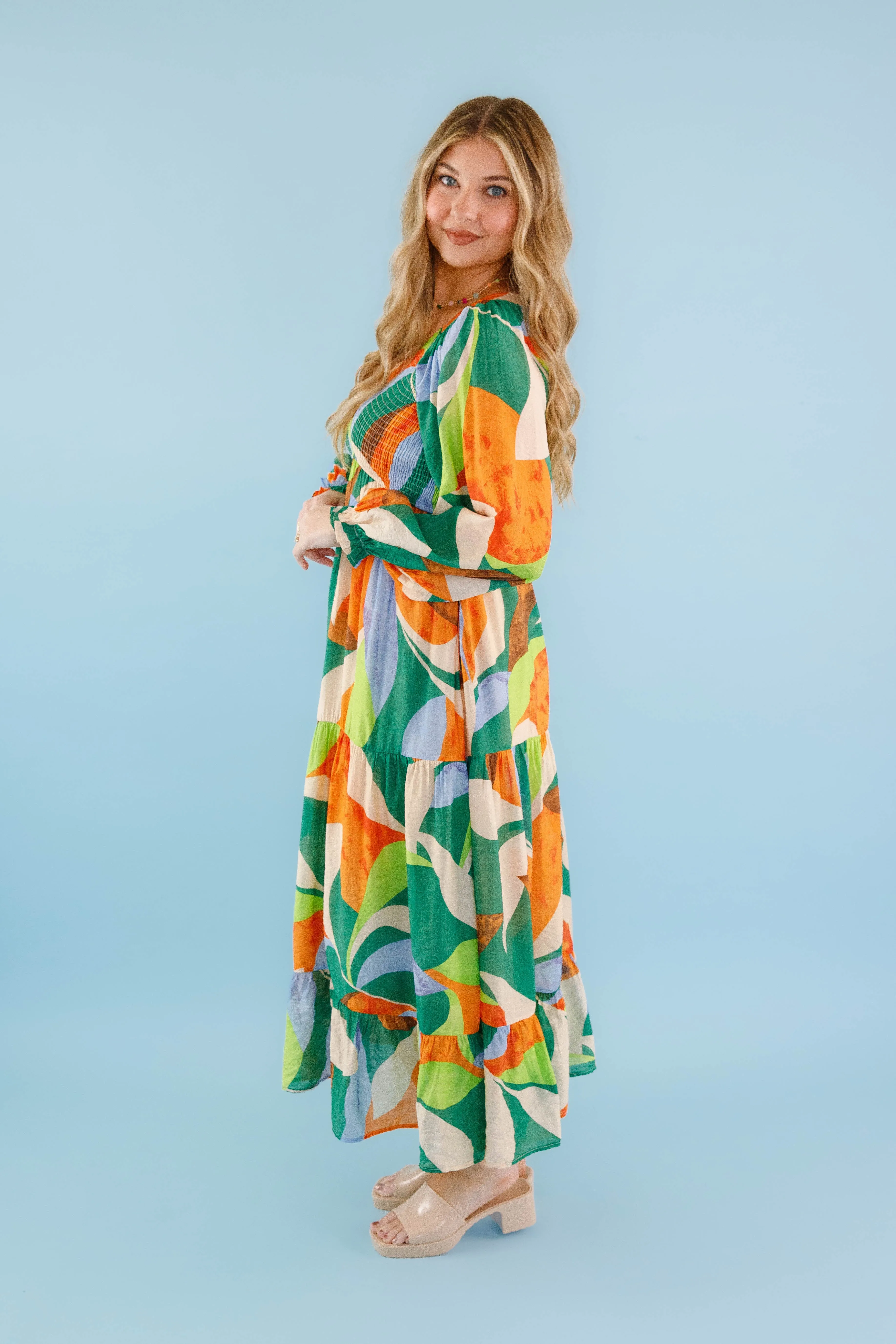 All Season On Common Ground Maxi Dress