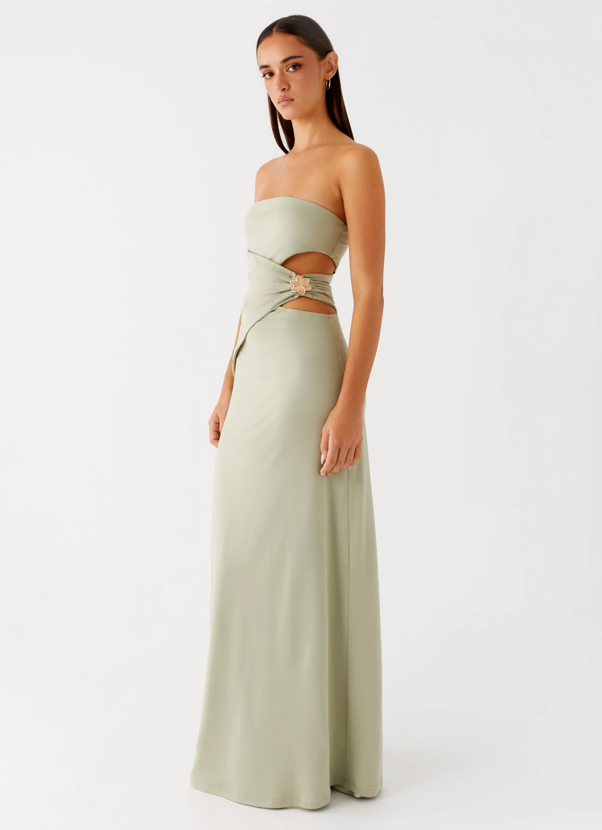 Artistic Edge Anetta Maxi Dress - Sage