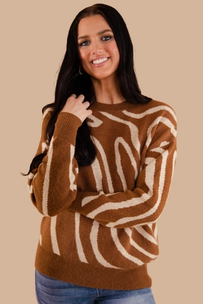 Tear Resistant Weave Out Looking For You Sweater