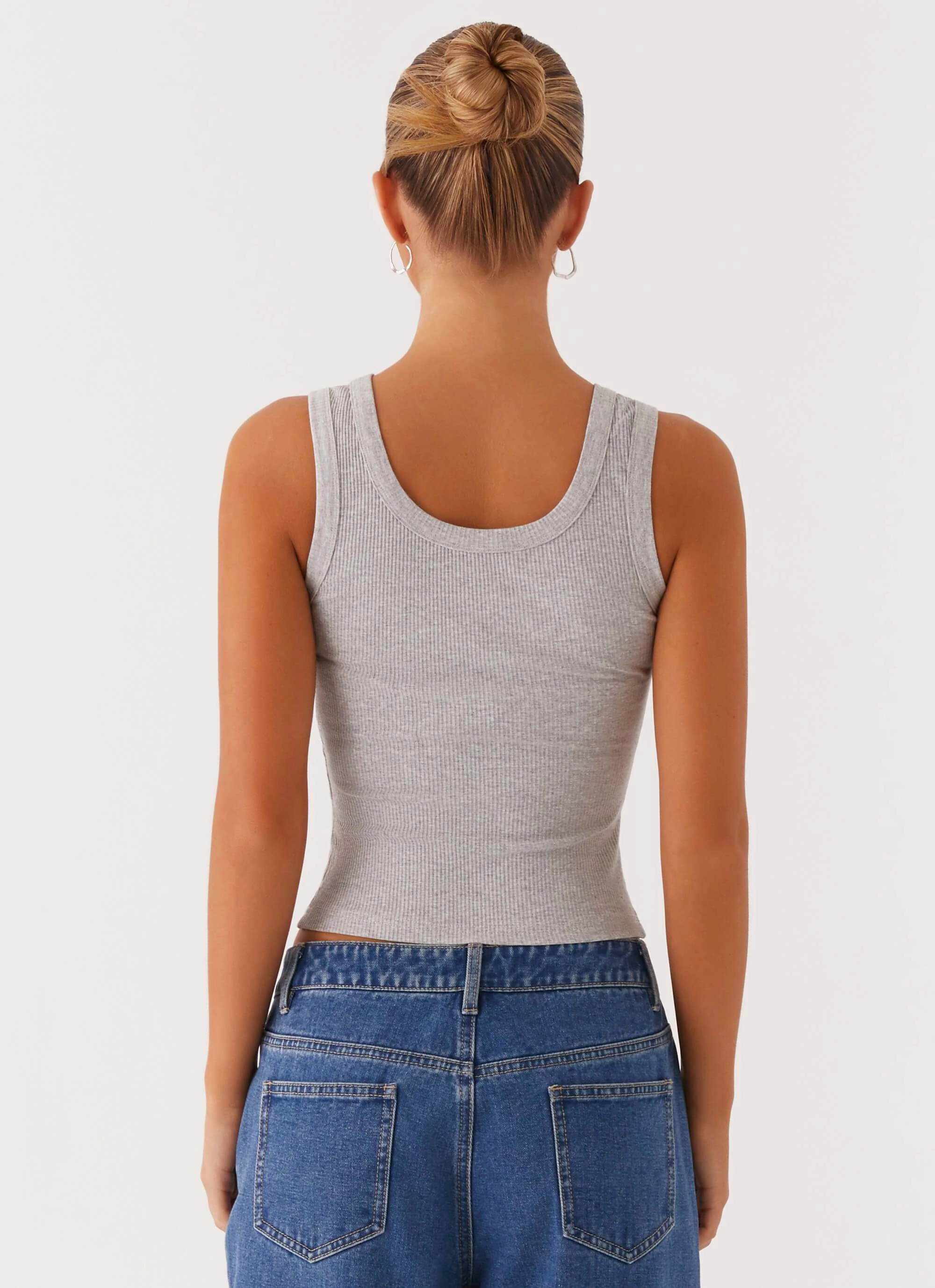 Sport Hoodie TaglessLabel Signature Tank Top - Light Grey Marle