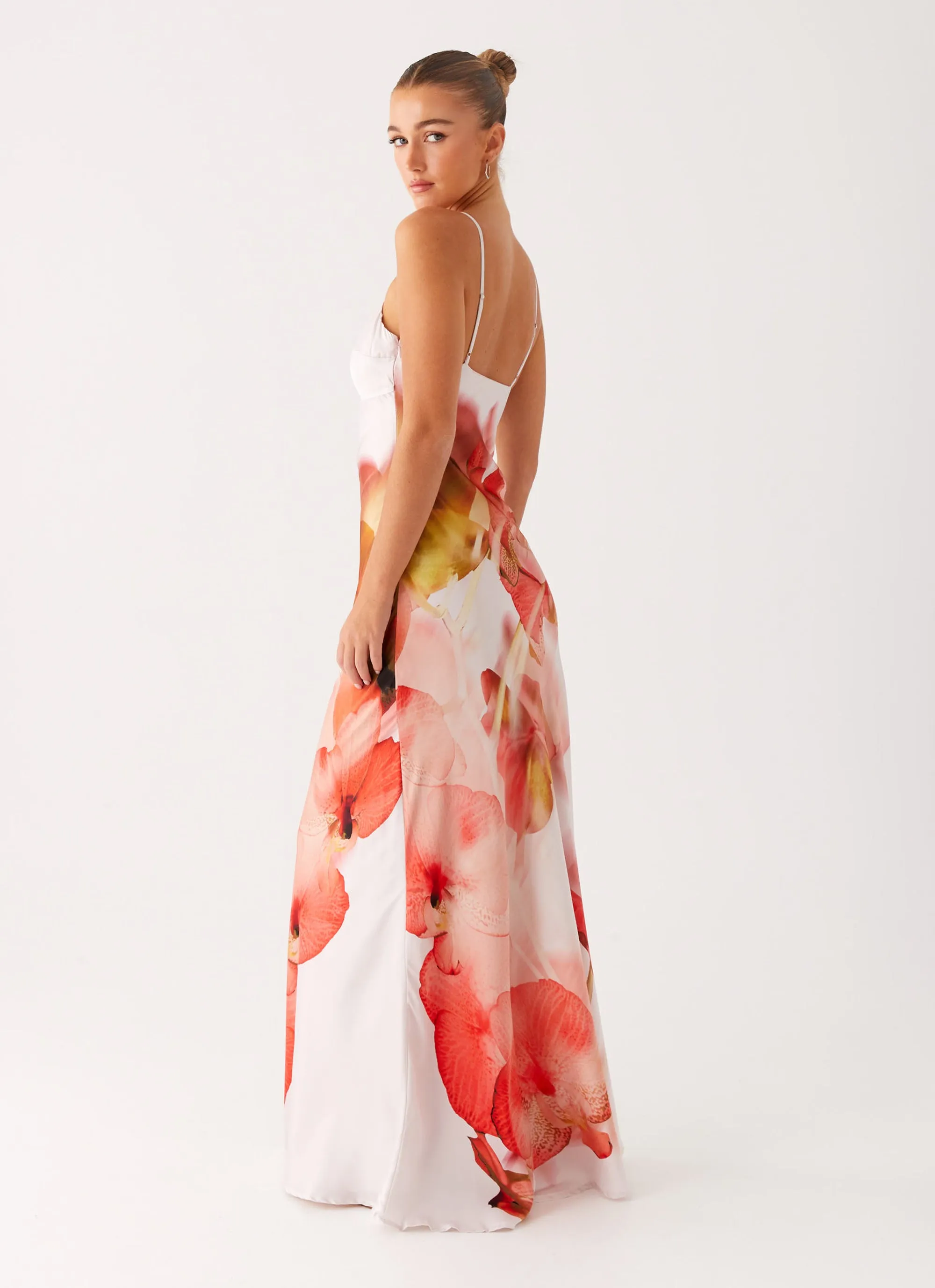 Polished Form Formal-look Pacha Maxi Dress - Peach Rose