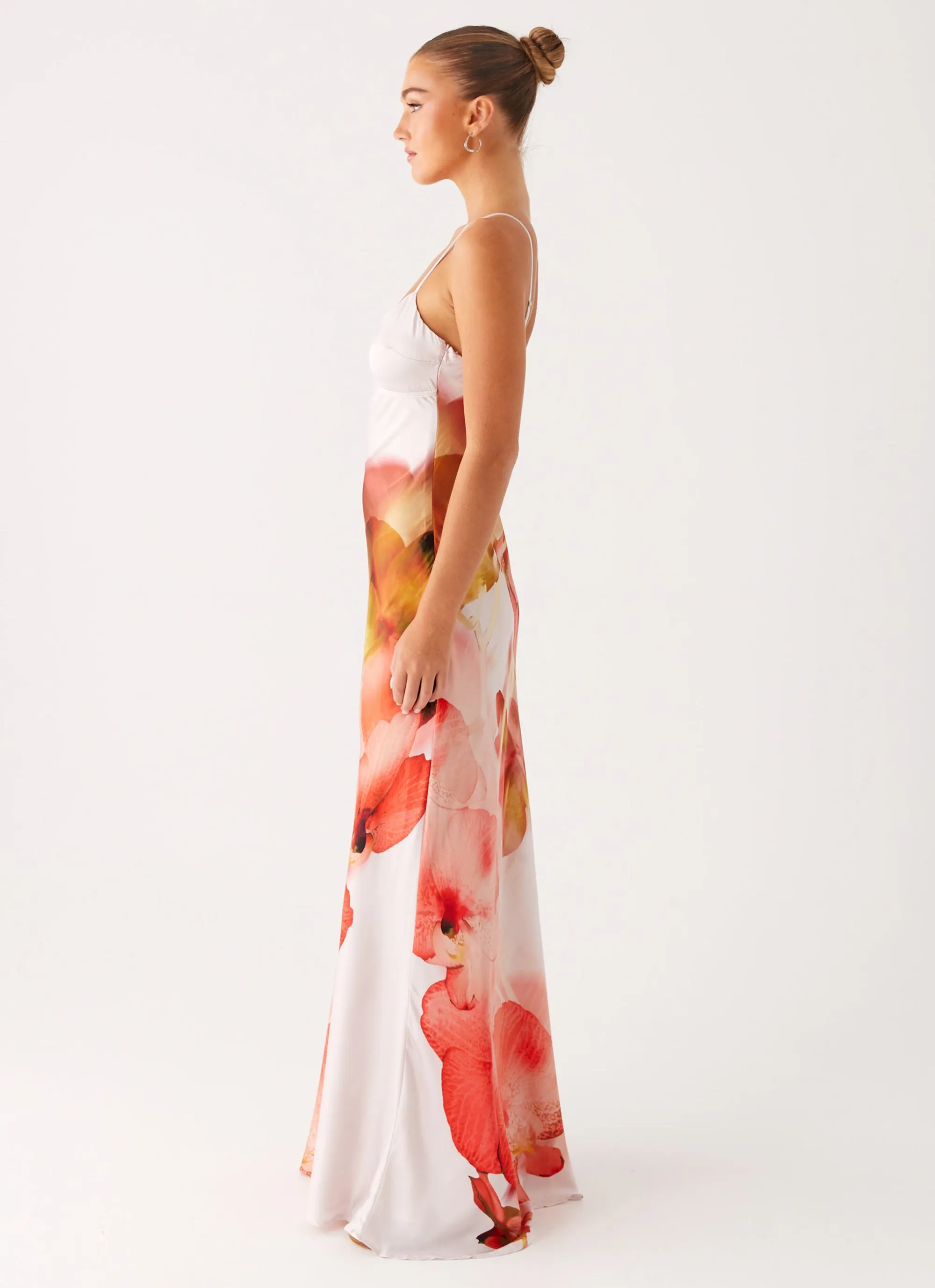 Pacha Maxi Dress - Peach Rose Effortless Touch