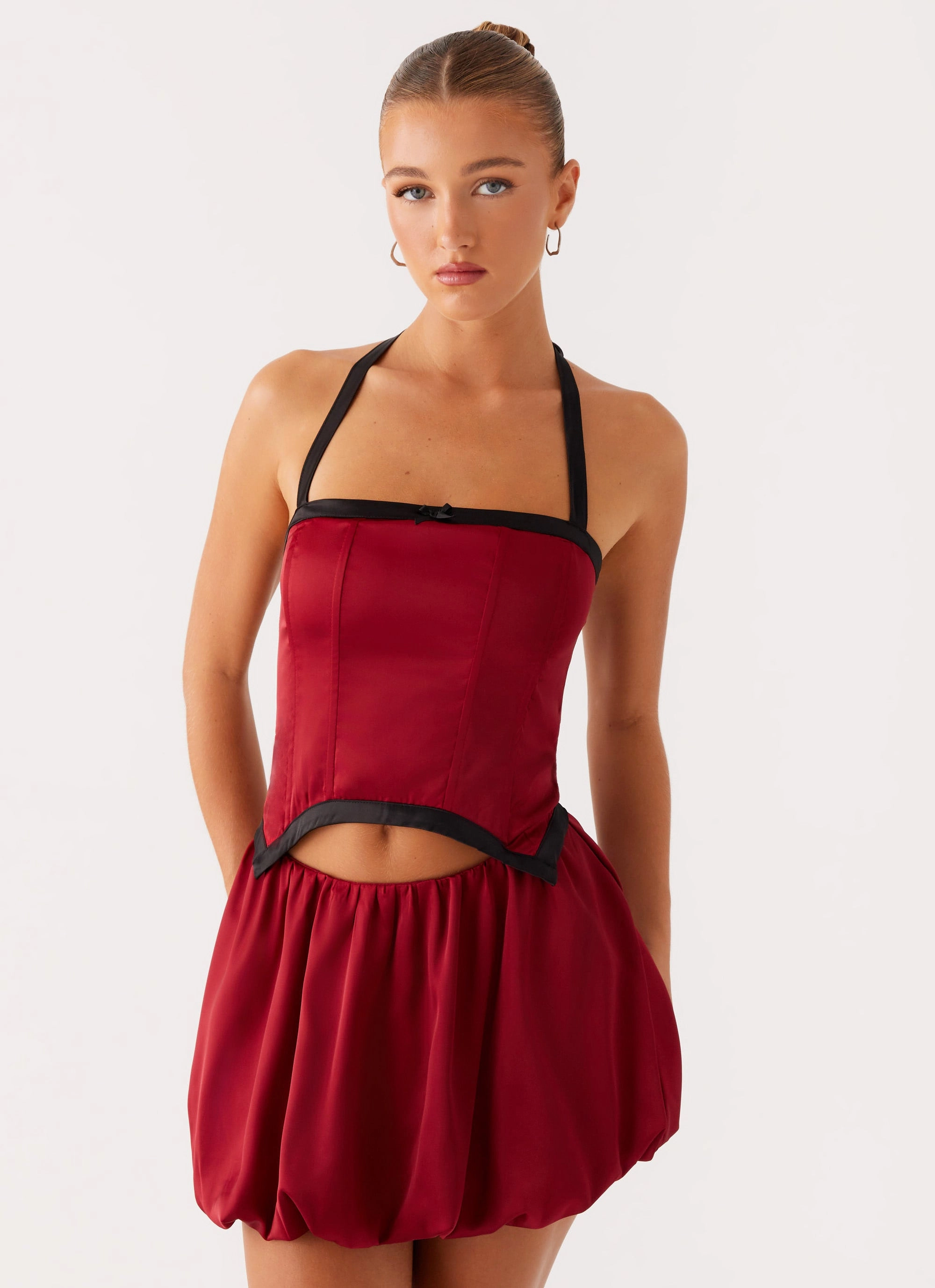 Classic Grace Night Ready Pacific Mini Dress - Red