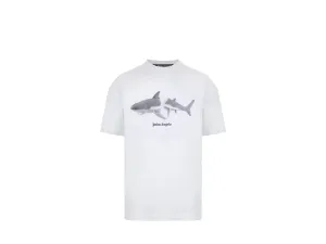 Palm Angels Shark T-Shirt White