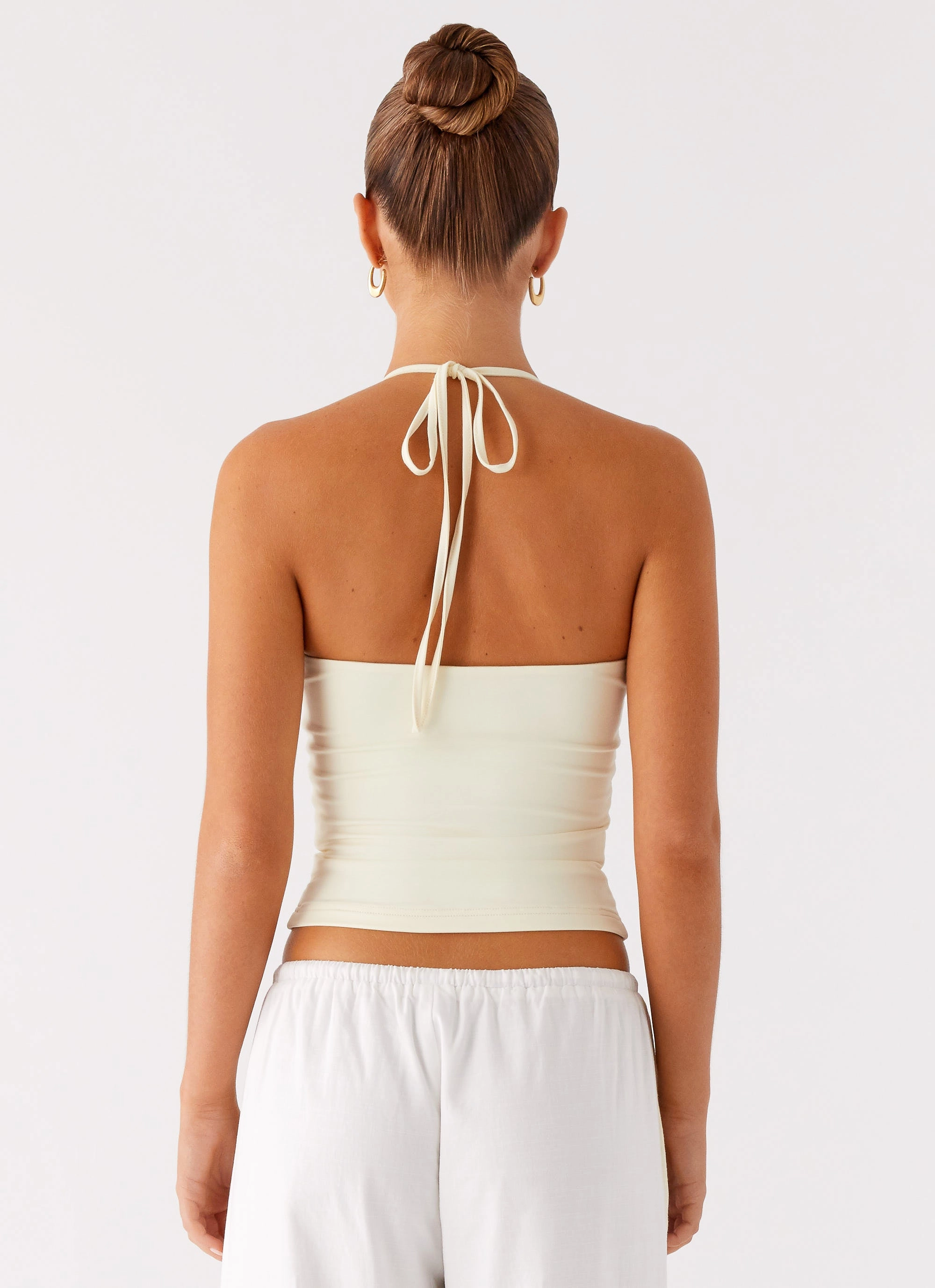 Palm Beach Top - Yellow Ventilated Back Panels