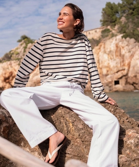 Raw edge Flex Wear Design Paloma Pant