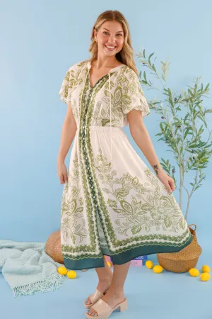 City Ready Step Into Summer Midi Dress