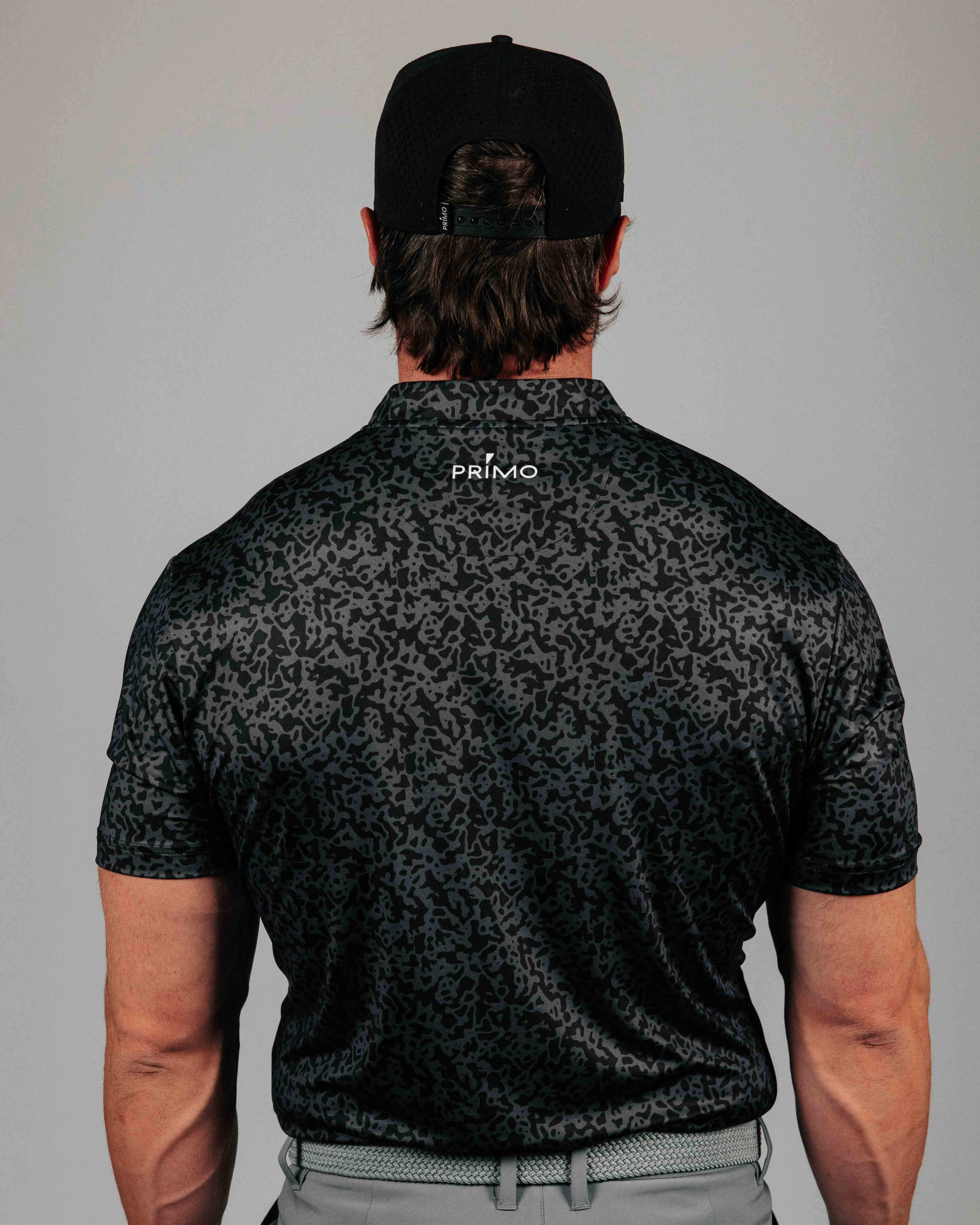 Odor Resistant Fabric Panther Blade Collar Polo