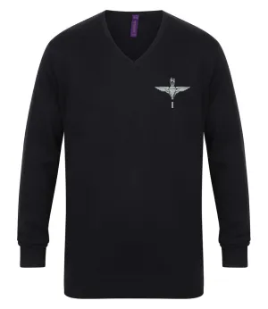 Parachute Regiment 1 PARA Lightweight V Neck Sweater