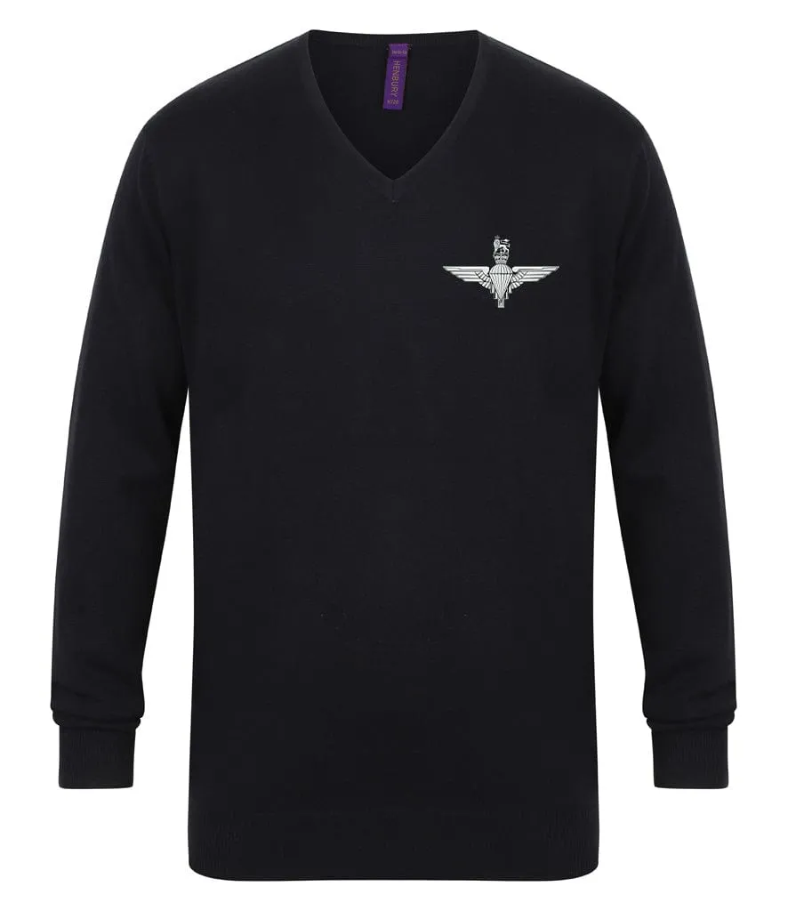 Parachute Regiment Lightweight V Neck Sweater
