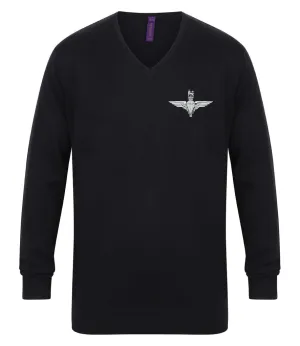 Parachute Regiment Lightweight V Neck Sweater