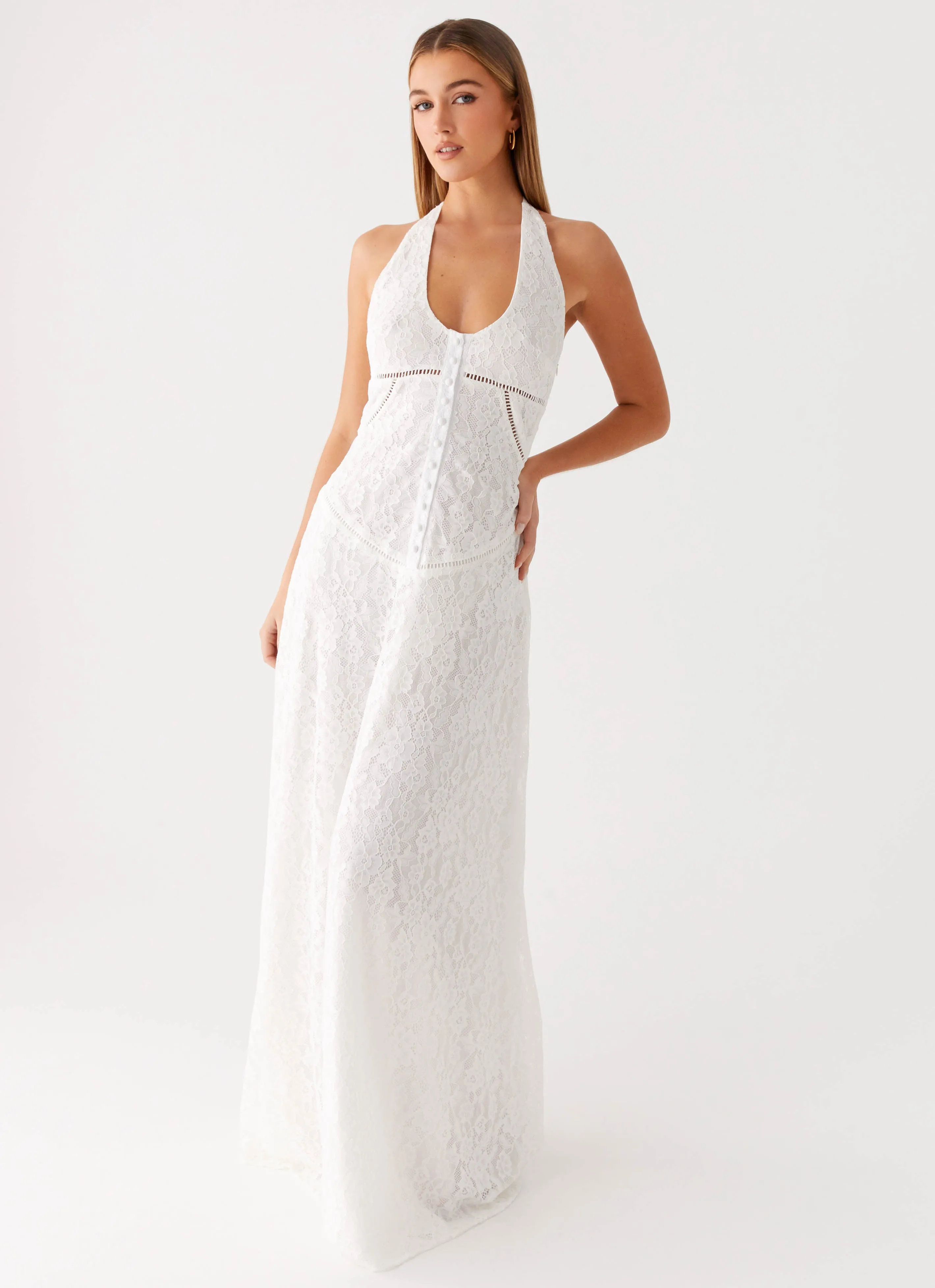Ember Valley Maxi Dress - Ivory Trendy summer outfit