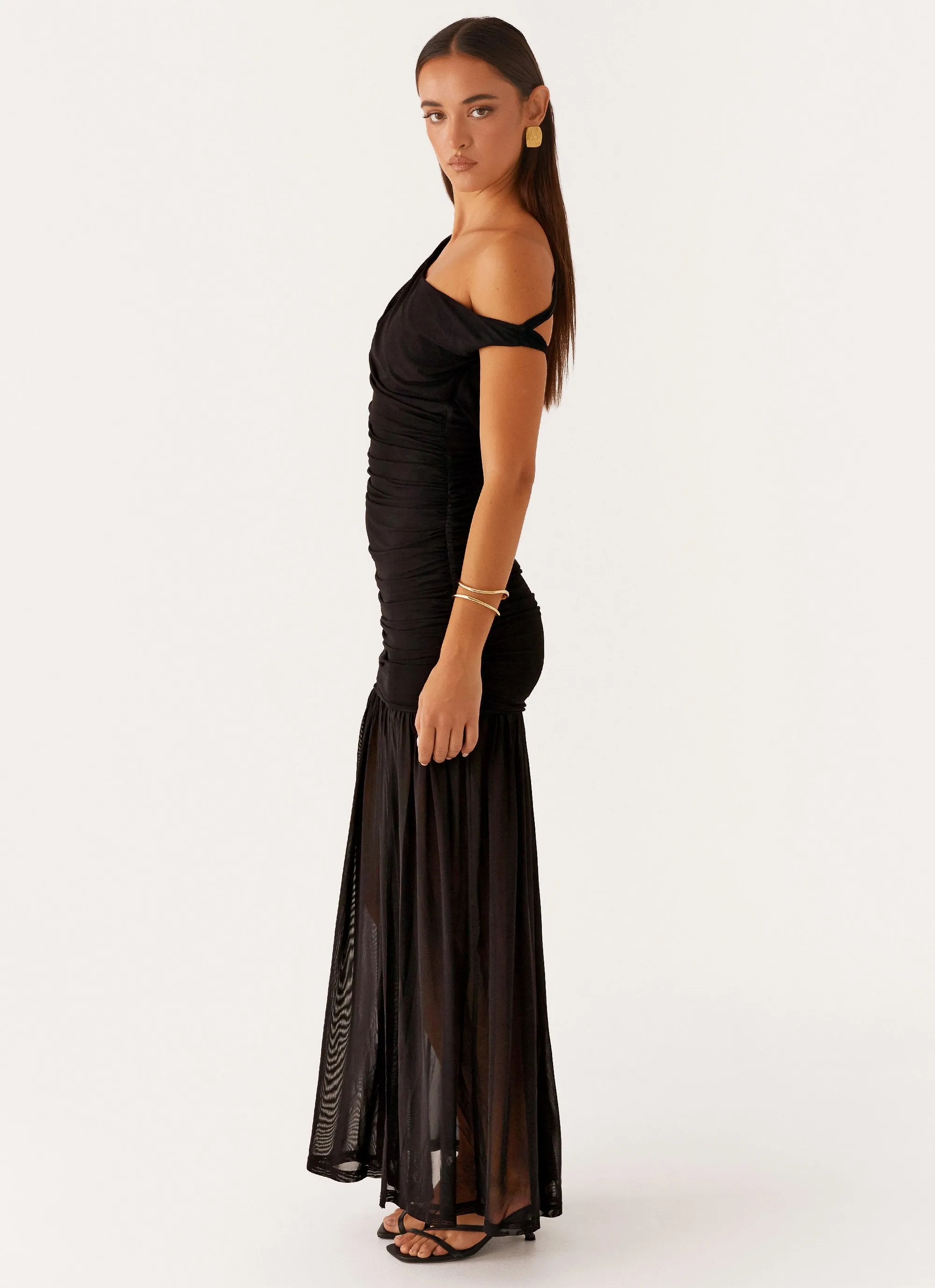 New Spirit Pavilion Maxi Dress - Black