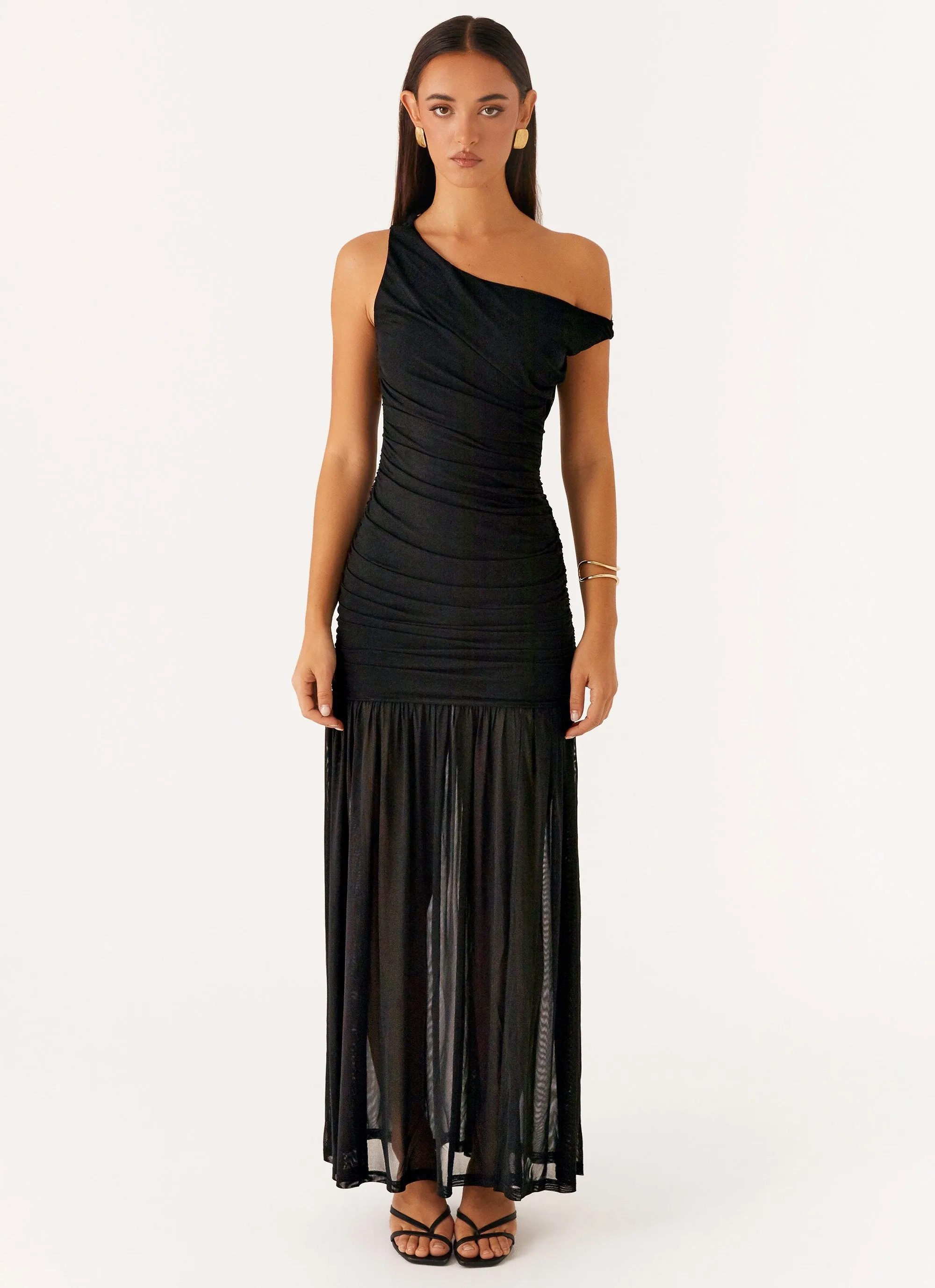 Pavilion Maxi Dress - Black New Mood Contemporary Layer