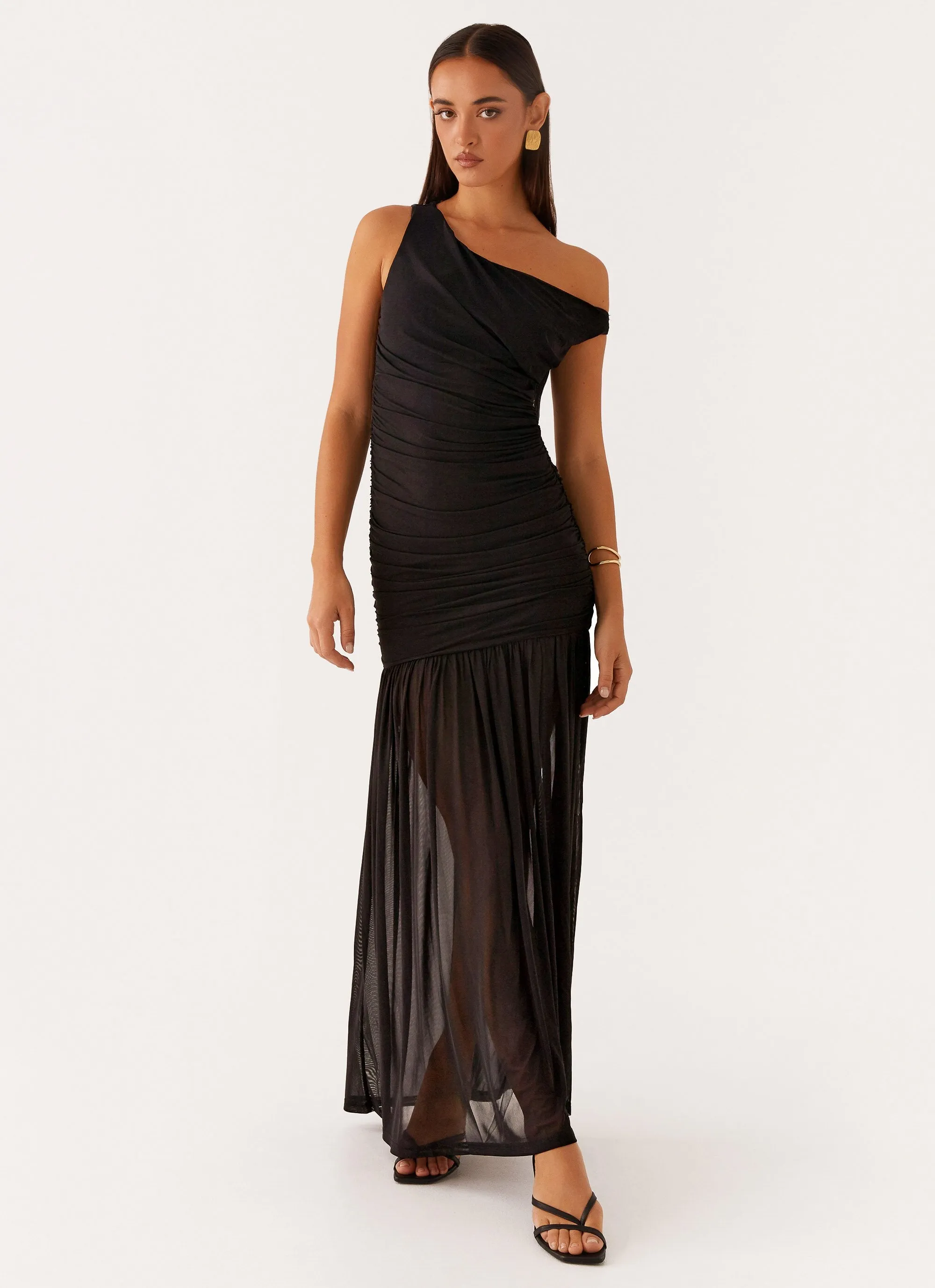 Soft Stitch Soft Wear Pavilion Maxi Dress - Black