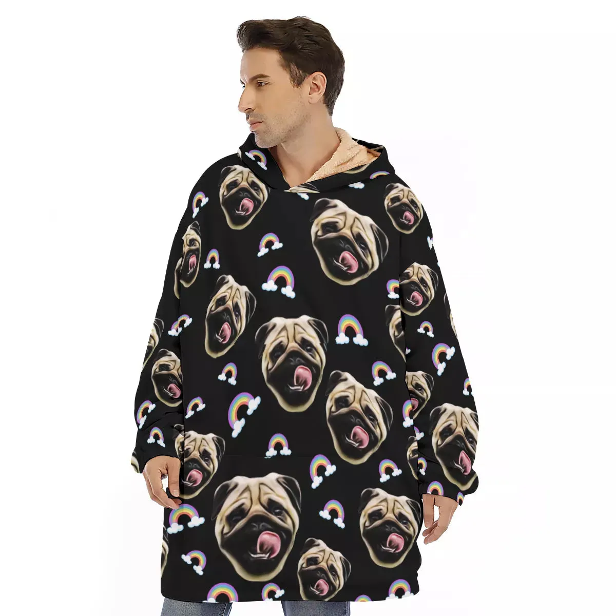 Paw Furry - Custom Oversized Hoodie Blanket