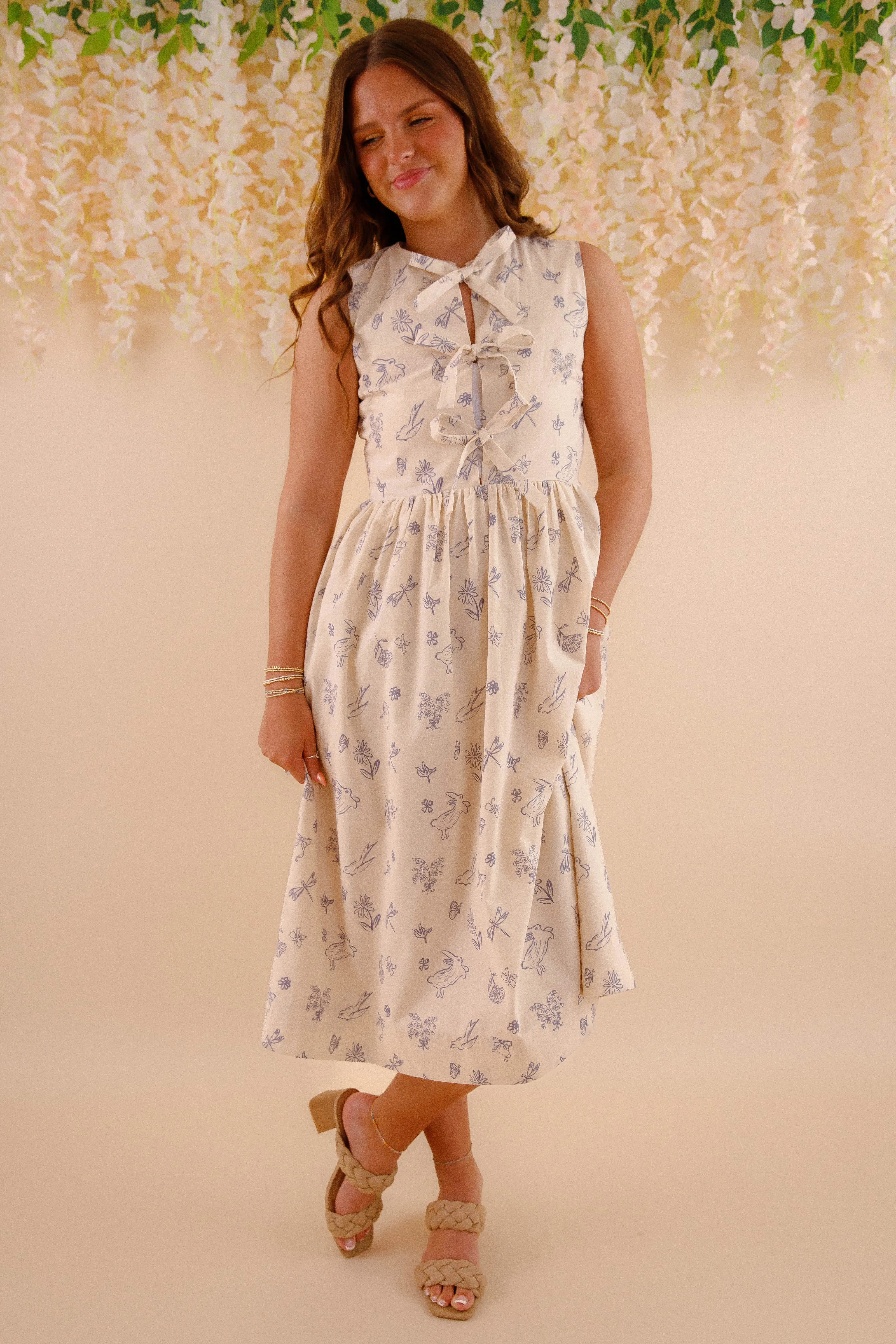 Evening Tone Silky Finish In the Next Life Midi Dress