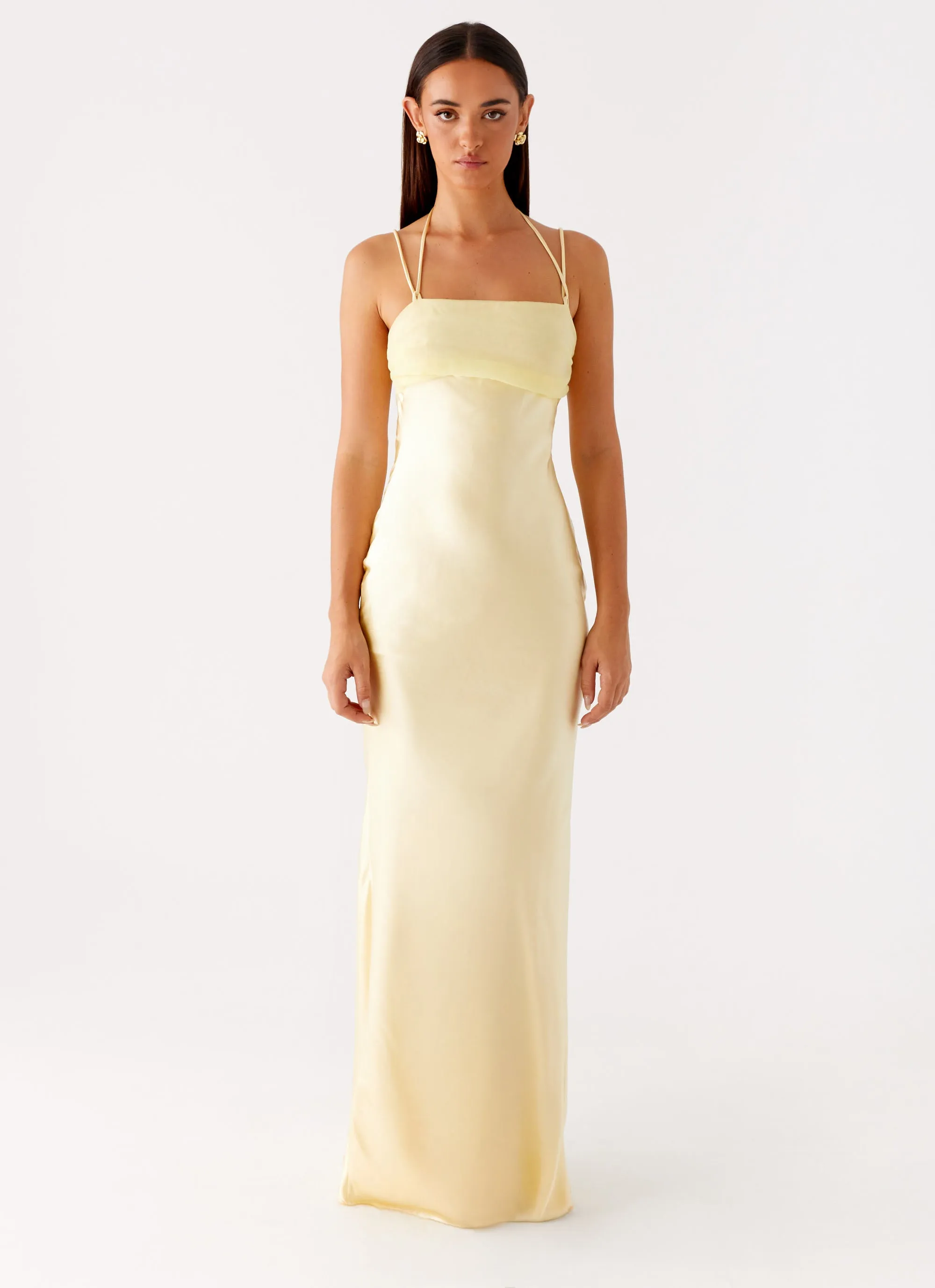 Belize Maxi Dress - Yellow Cozy Vibes