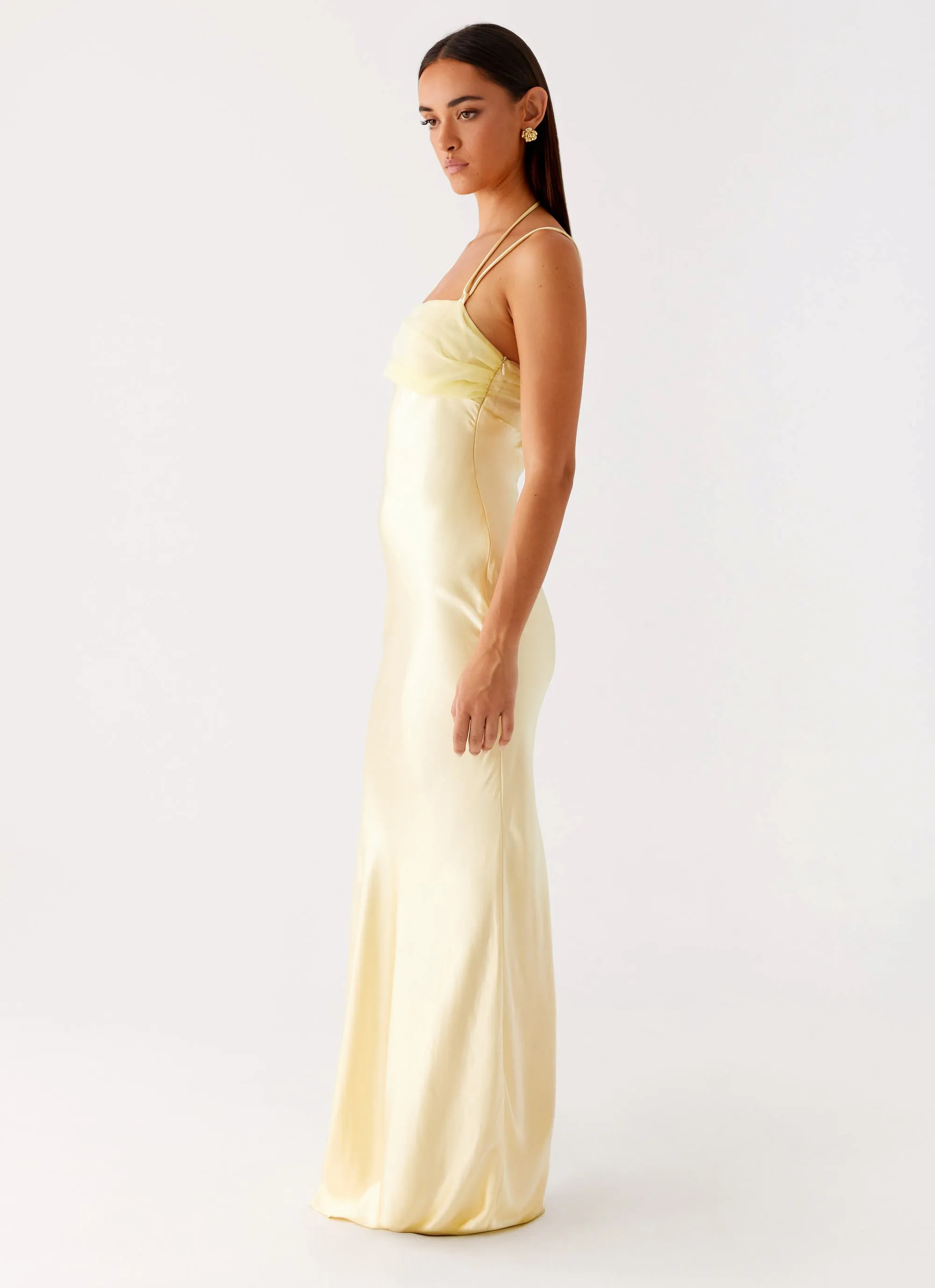 Belize Maxi Dress - Yellow Day Glow Festive Mood