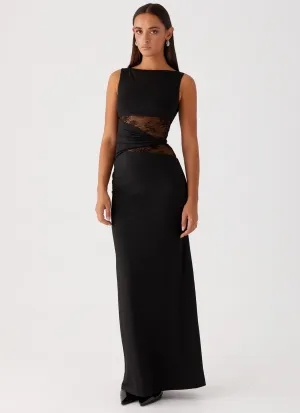 Karma Maxi Dress - Black Glamorous look