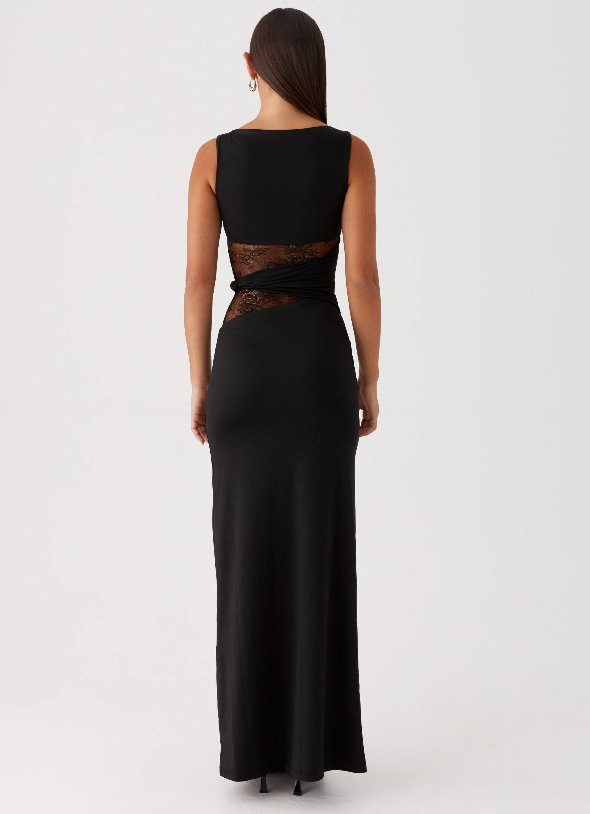 Karma Maxi Dress - Black Travel Option