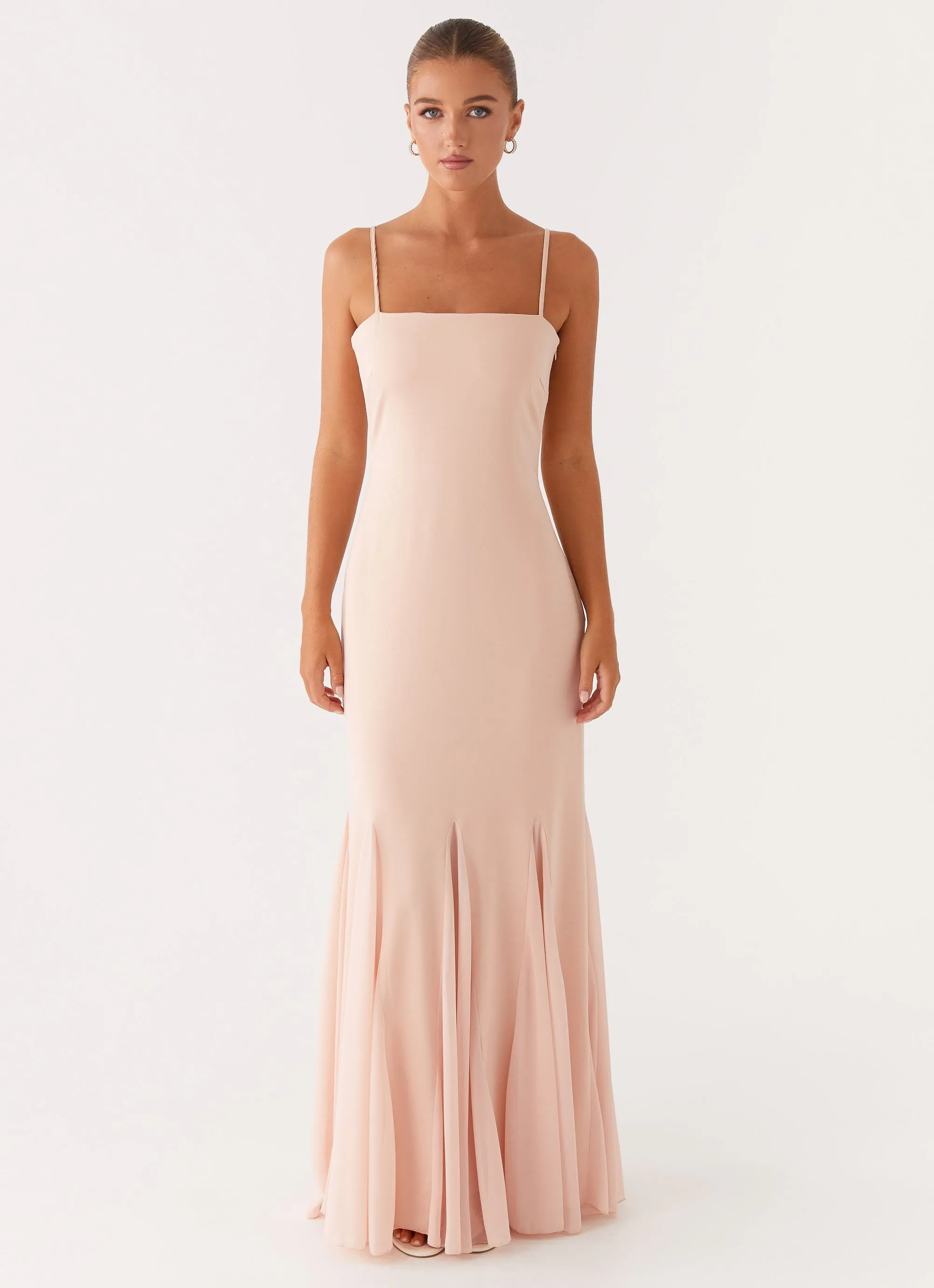Marcelo Maxi Dress - Pink Chic and Stylish