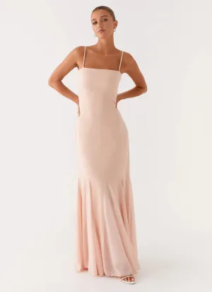 Sunset Glow Marcelo Maxi Dress - Pink