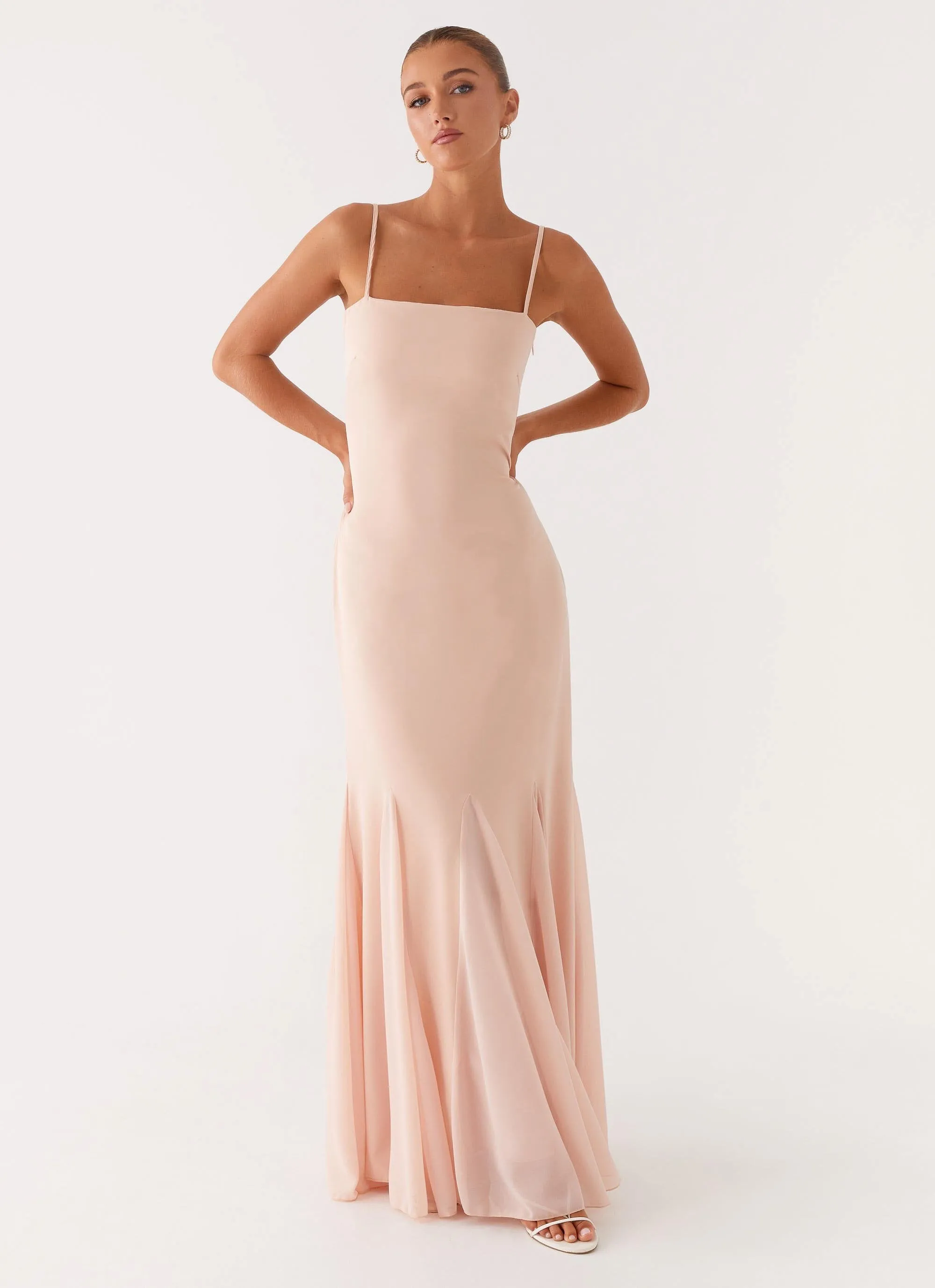 Sunset Glow Marcelo Maxi Dress - Pink