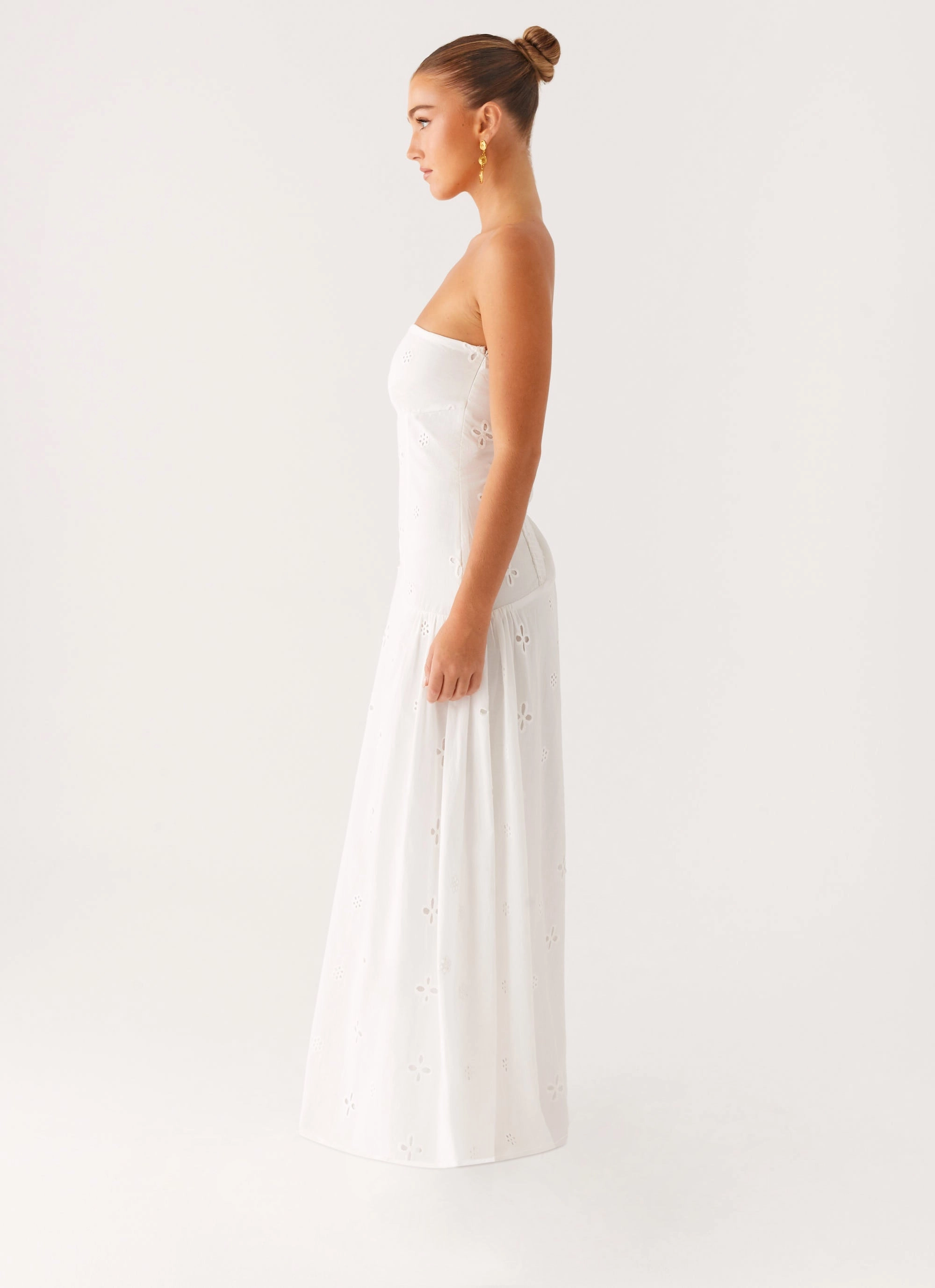 Daytime Look Light Mood Sunkissed Maxi Dress - Ivory